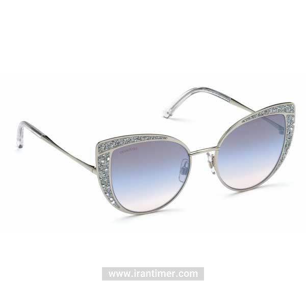 قیمت و خرید عینک آفتابی زنانه فشن (SWAROVSKI) مدل SK 0282 16Z 51 | اورجینال و اصلی