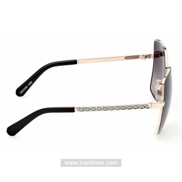 قیمت و خرید عینک آفتابی زنانه فشن (SWAROVSKI) مدل SK 0369 28B 58 | اورجینال و اصلی