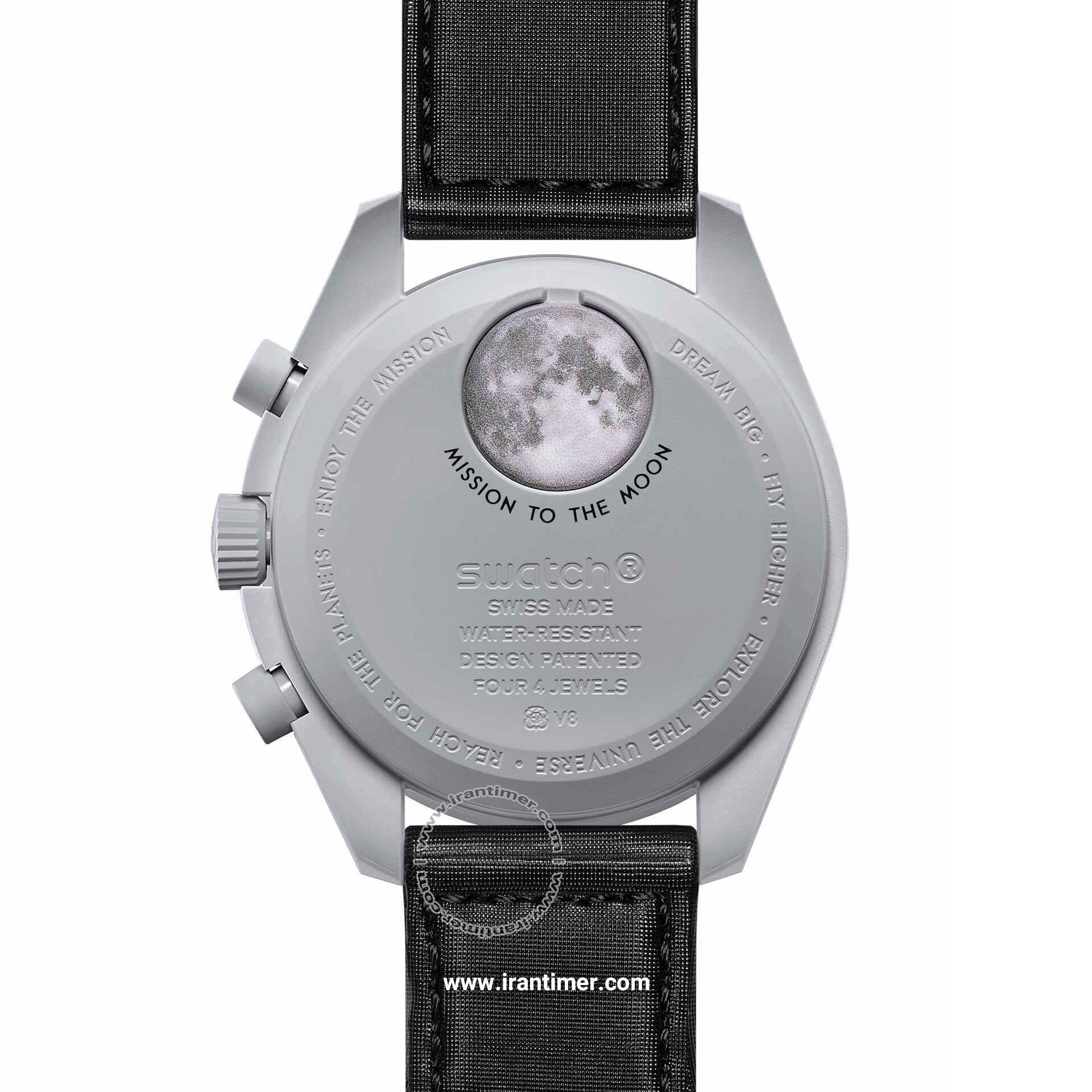 قیمت و خرید ساعت مچی مردانه زنانه سواچ(SWATCH) مدل MISSION TO THE MOON SO33M100 اسپرت | اورجینال و اصلی