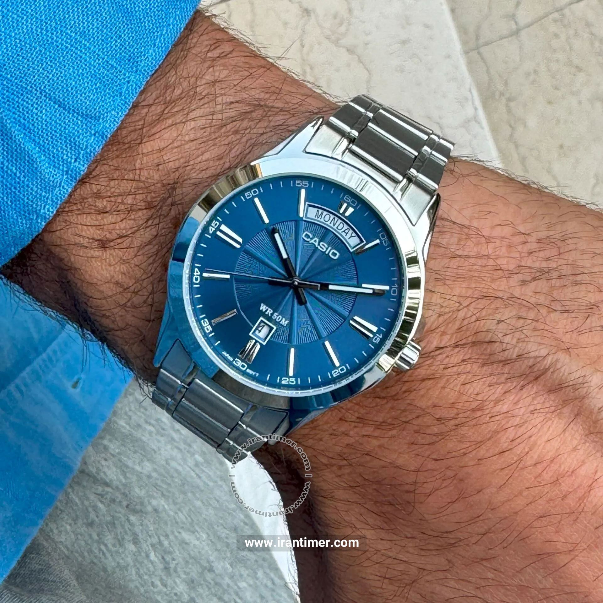 قیمت و خرید ساعت مچی مردانه کاسیو (CASIO) جنرال مدل MTP-1381D-2AVDF کلاسیک | اورجینال و اصلی