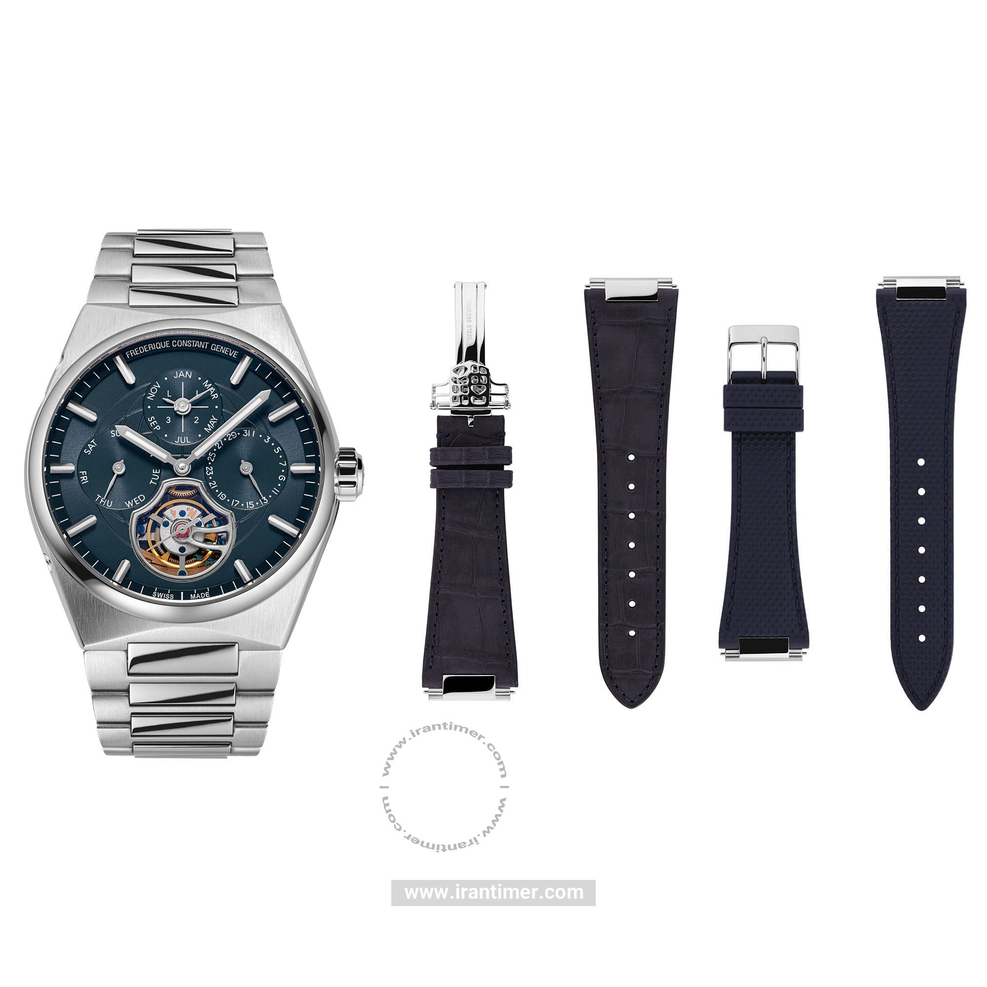 قیمت و خرید ساعت مچی مردانه فردریک کنستانت(FREDERIQUE CONSTANT) مدل FC-975BL4NH6B کلاسیک | اورجینال و اصلی