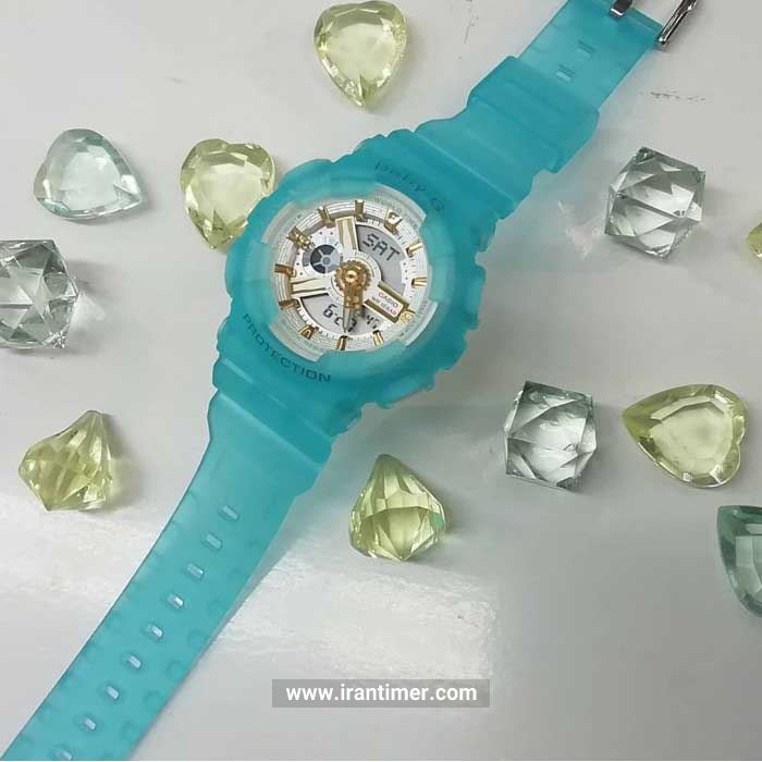 قیمت و خرید ساعت مچی کاسیو (CASIO) بیبی جی مدل BA-110SC-2ADR اسپرت | اورجینال و اصلی