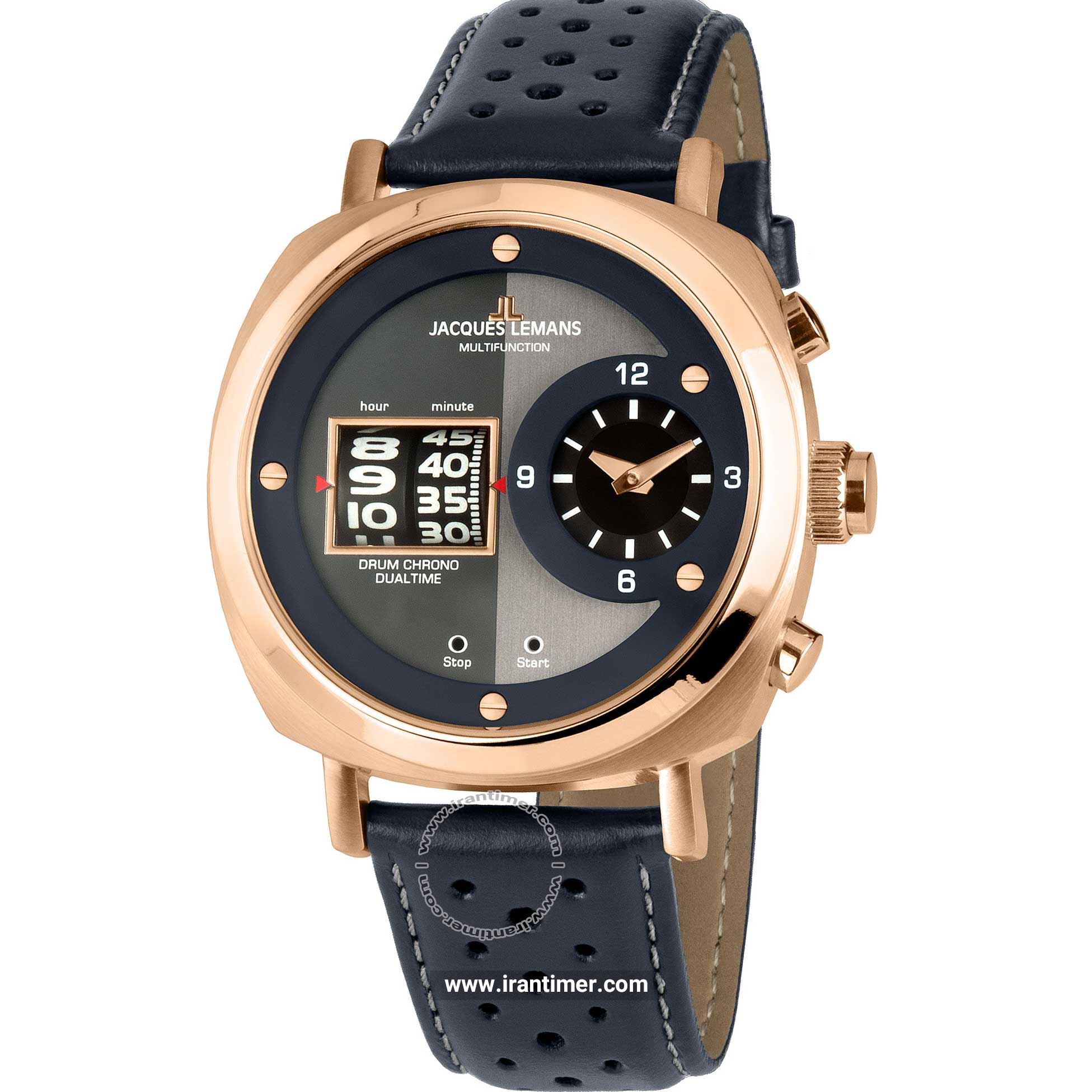 قیمت و خرید ساعت مچی مردانه ژاک لمن(JACQUES LEMANS) مدل 1-2058D کلاسیک | اورجینال و اصلی