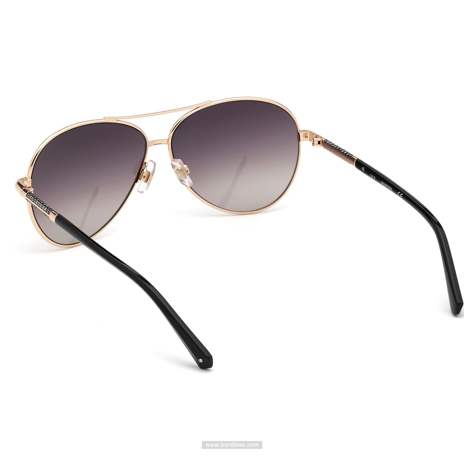 قیمت و خرید عینک آفتابی زنانه خلبانی (SWAROVSKI) مدل SK S 0292 33B 61 | اورجینال و اصلی