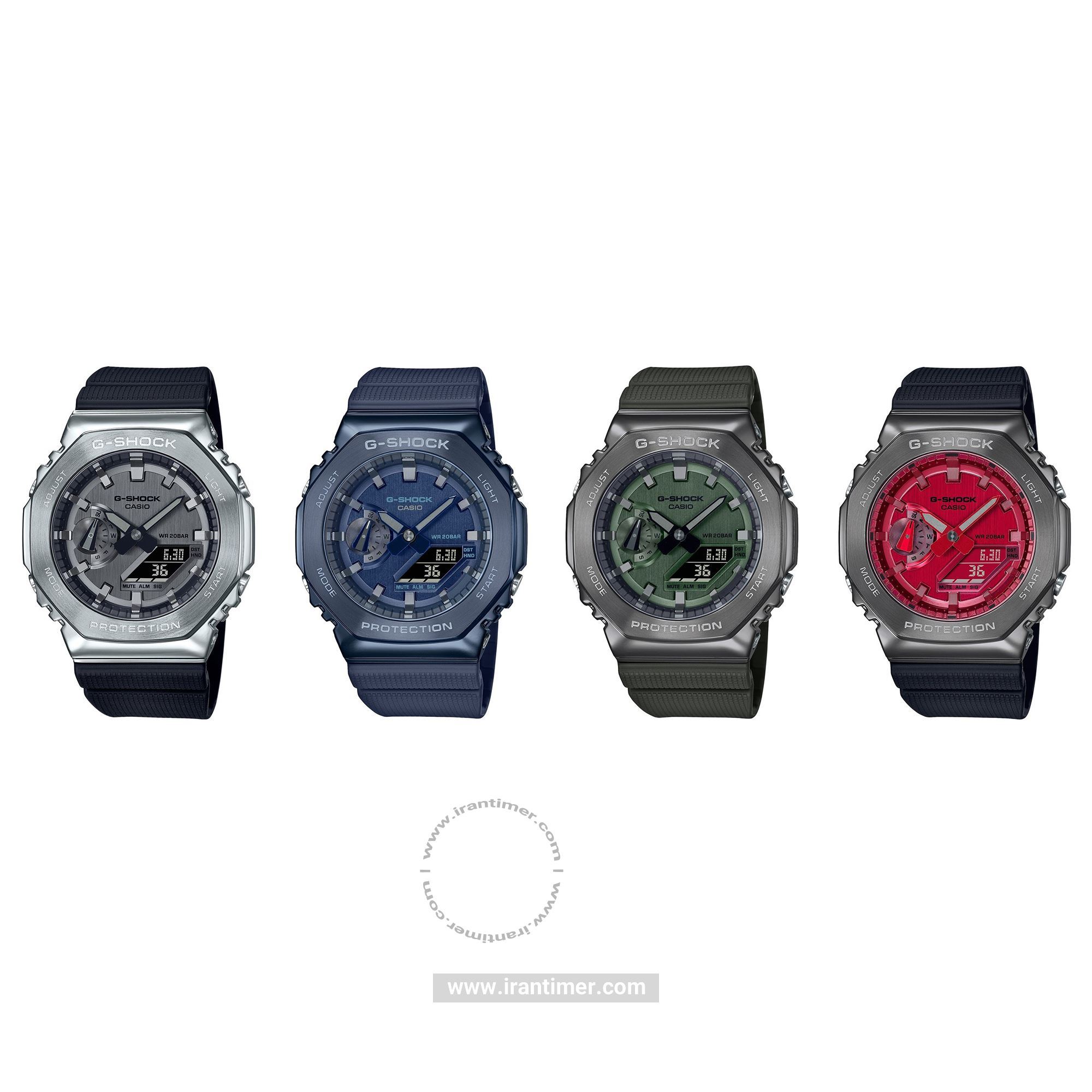 قیمت و خرید ساعت مچی مردانه کاسیو (CASIO) جی شاک مدل GM-2100N-2ADR اسپرت | اورجینال و اصلی