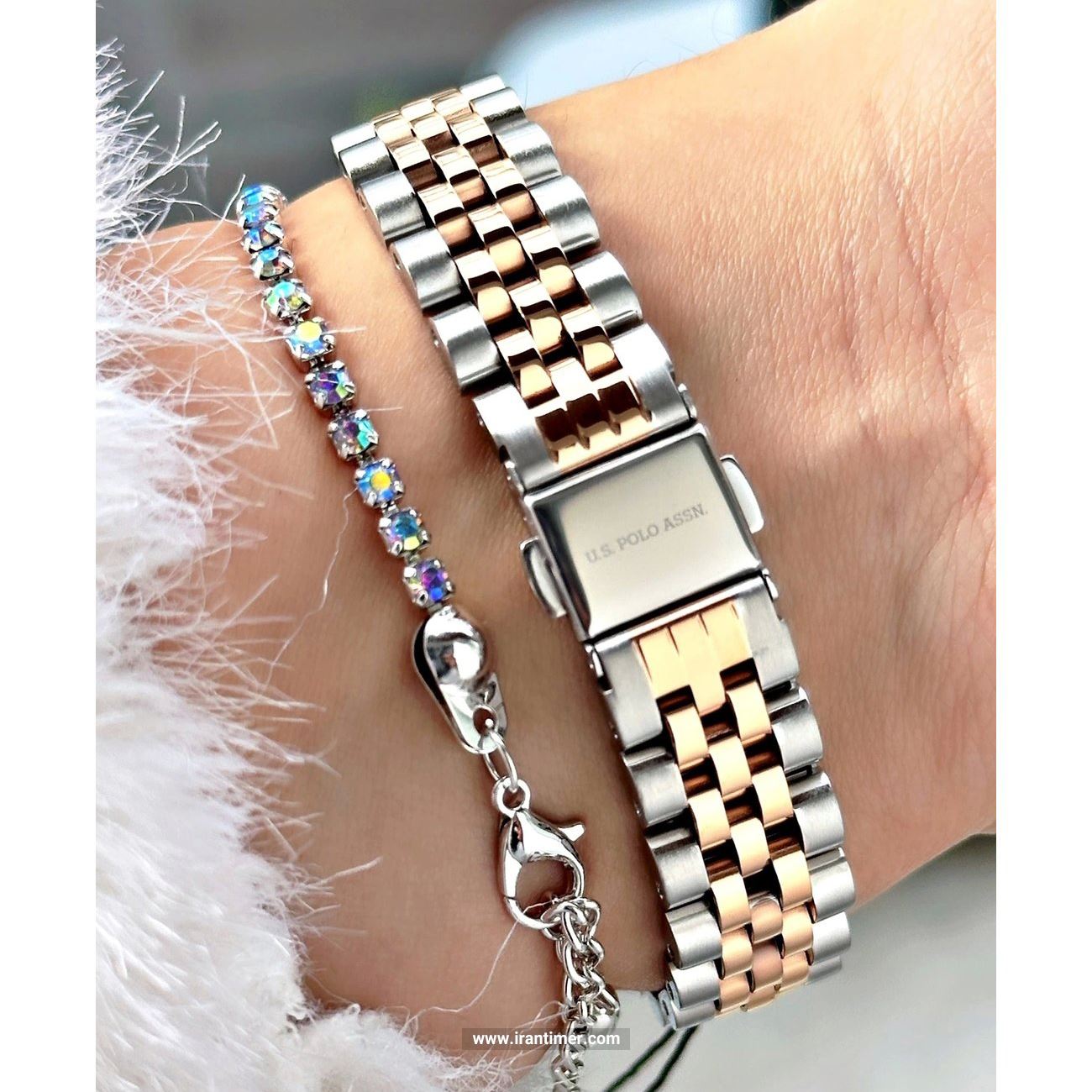 قیمت و خرید ساعت مچی زنانه یو اس پولو(U.S. Polo Assn) مدل USPA2086-06 کلاسیک | اورجینال و اصلی