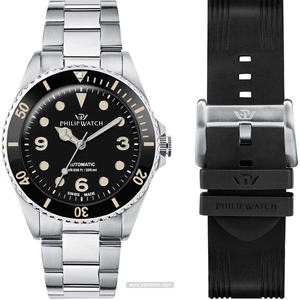 قیمت و خرید ساعت مچی مردانه فلیپ واچ(Philip Watch) مدل R8223216008 کلاسیک اسپرت | اورجینال و اصلی