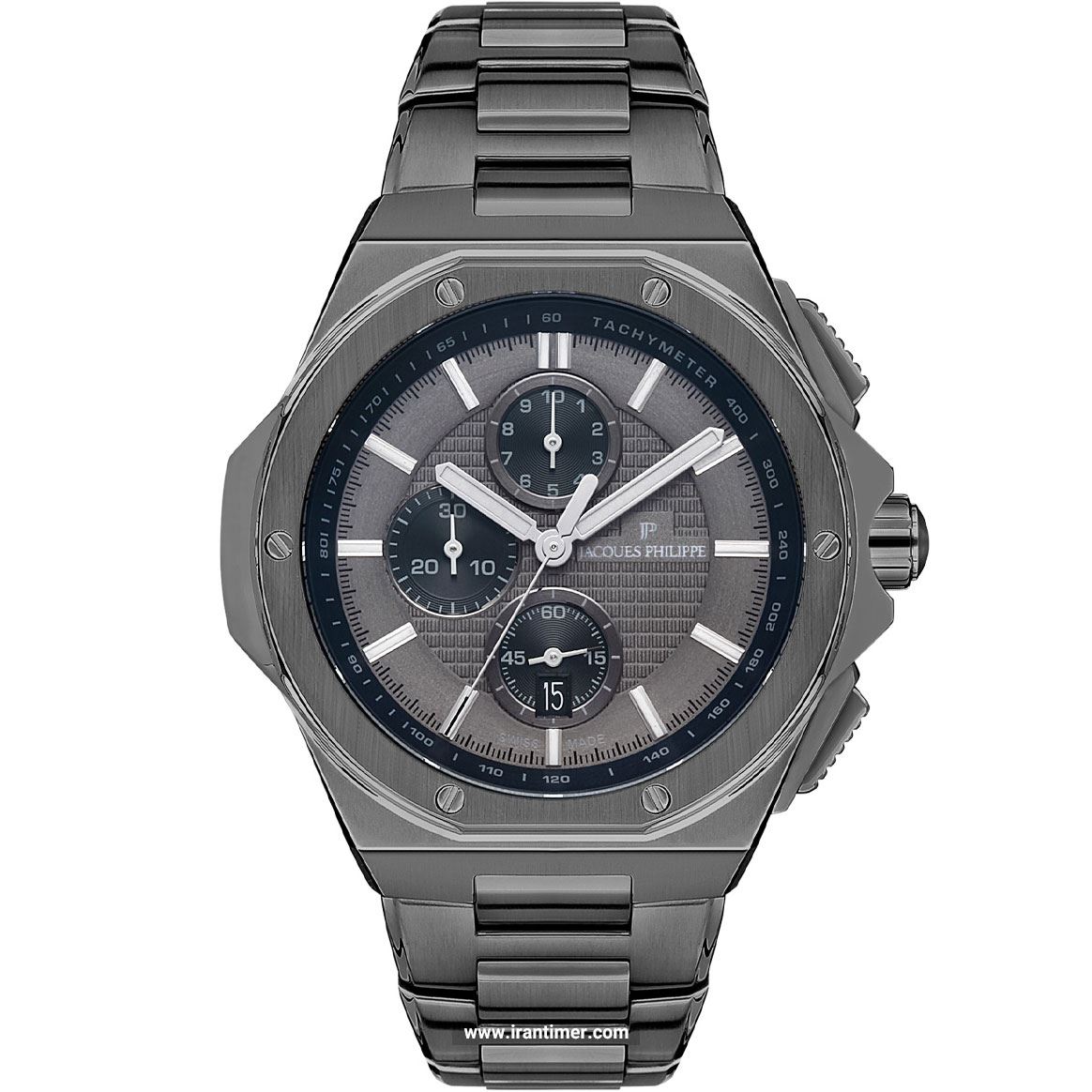 قیمت و خرید ساعت مچی مردانه ژاک فیلیپ(Jacques Philippe) مدل JPQGC048347B کلاسیک | اورجینال و اصلی