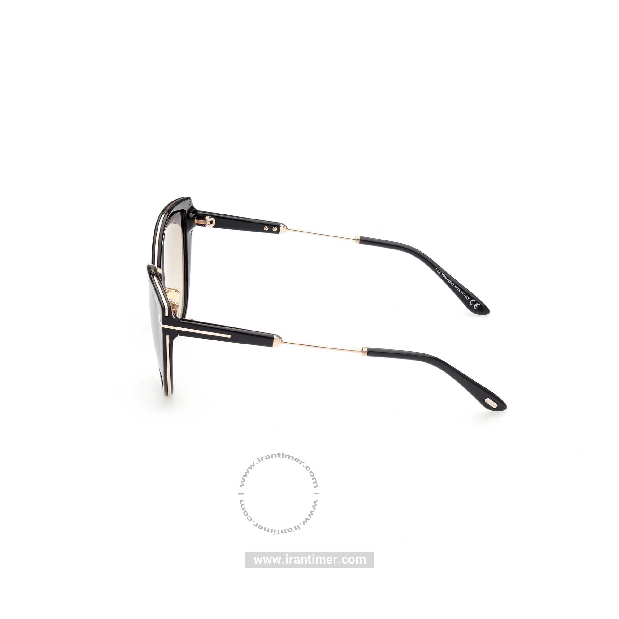 قیمت و خرید عینک آفتابی زنانه کلاسیک (TOM FORD) مدل FT 0868 01C 57 | اورجینال و اصلی