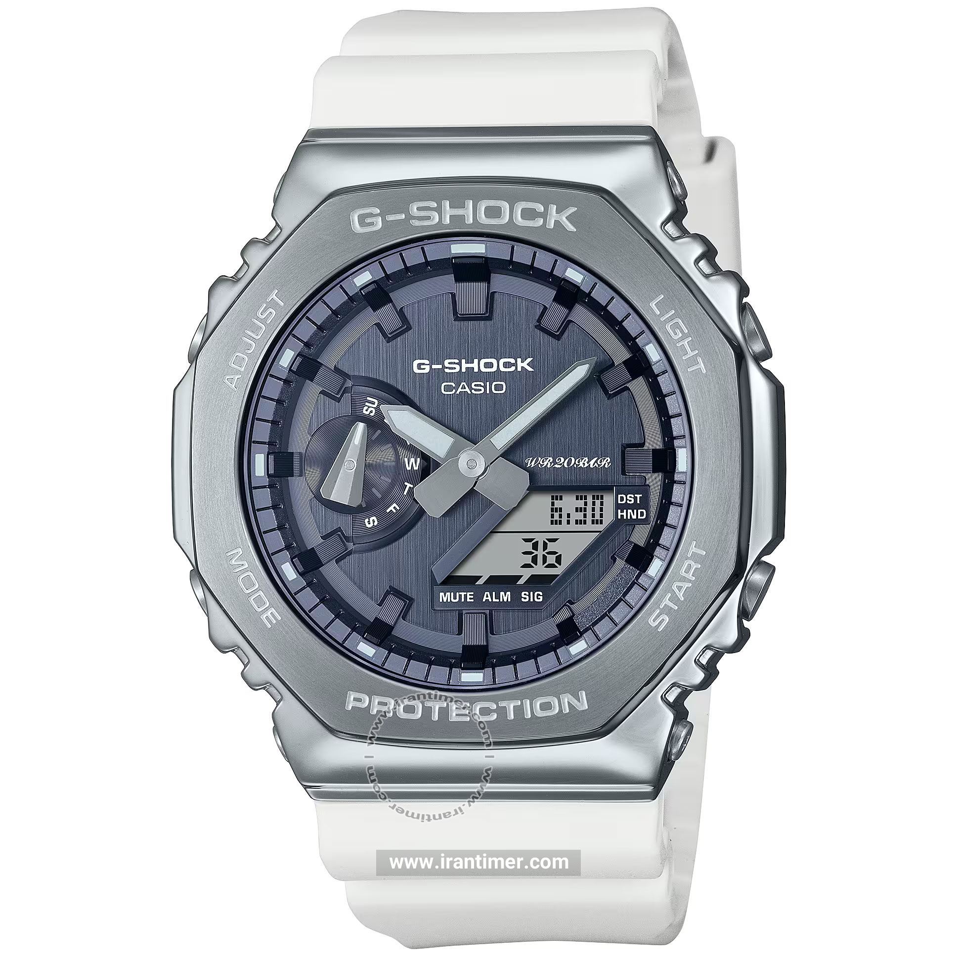 قیمت و خرید ساعت مچی مردانه کاسیو (CASIO) جی شاک مدل GM-2100WS-7ADR اسپرت | اورجینال و اصلی