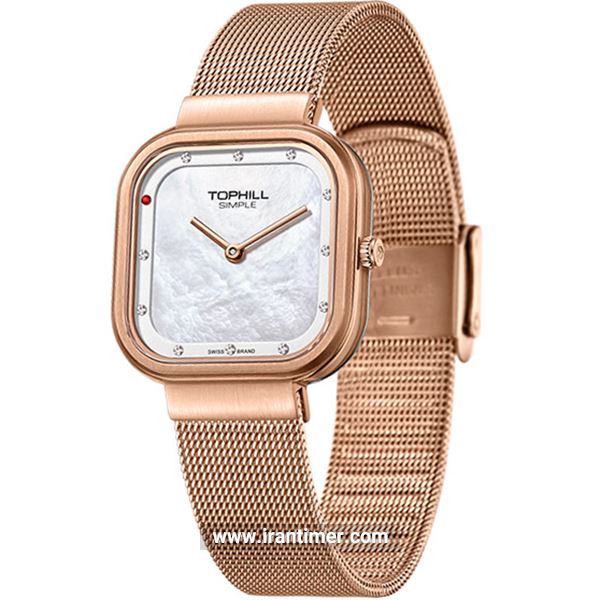 قیمت و خرید ساعت مچی زنانه تاپ هیل(TOPHILL) مدل TS018L.S3232 فشن | اورجینال و اصلی