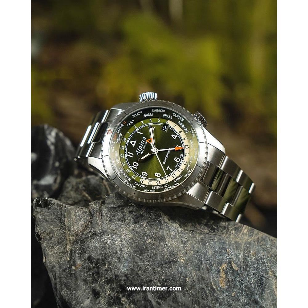 قیمت و خرید ساعت مچی مردانه آلپینا(ALPINA) مدل AL-255GR4S26B اسپرت | اورجینال و اصلی