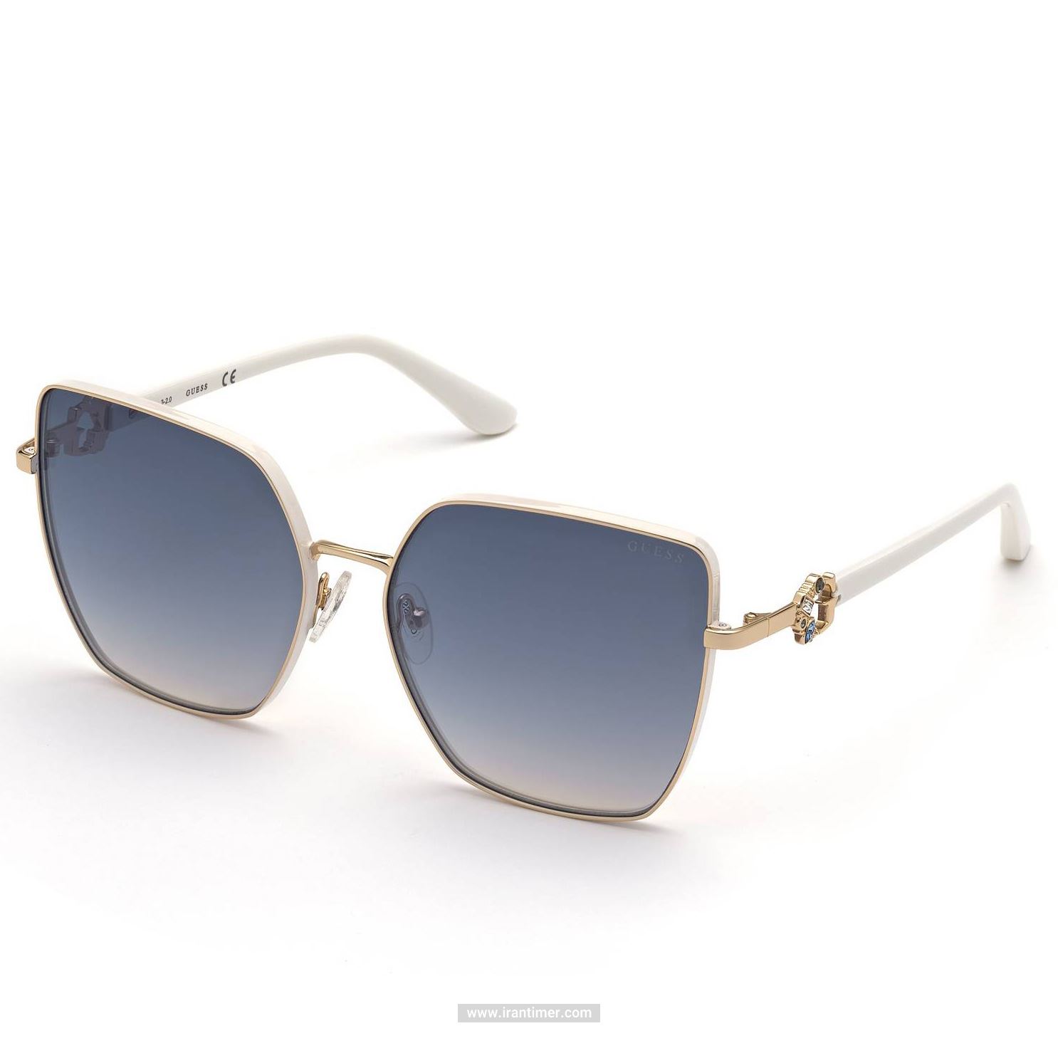 قیمت و خرید عینک آفتابی زنانه فشن (guess) مدل GU S 7790S 32W 61 | اورجینال و اصلی