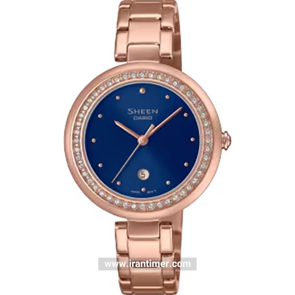 قیمت و خرید ساعت مچی زنانه کاسیو (CASIO) شین مدل SHE-4556PG-2AUDF فشن | اورجینال و اصلی
