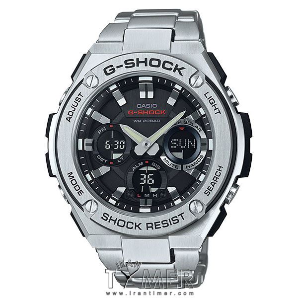 قیمت و خرید ساعت مچی مردانه کاسیو (CASIO) جی شاک مدل GST-S110D-1ADR اسپرت | اورجینال و اصلی