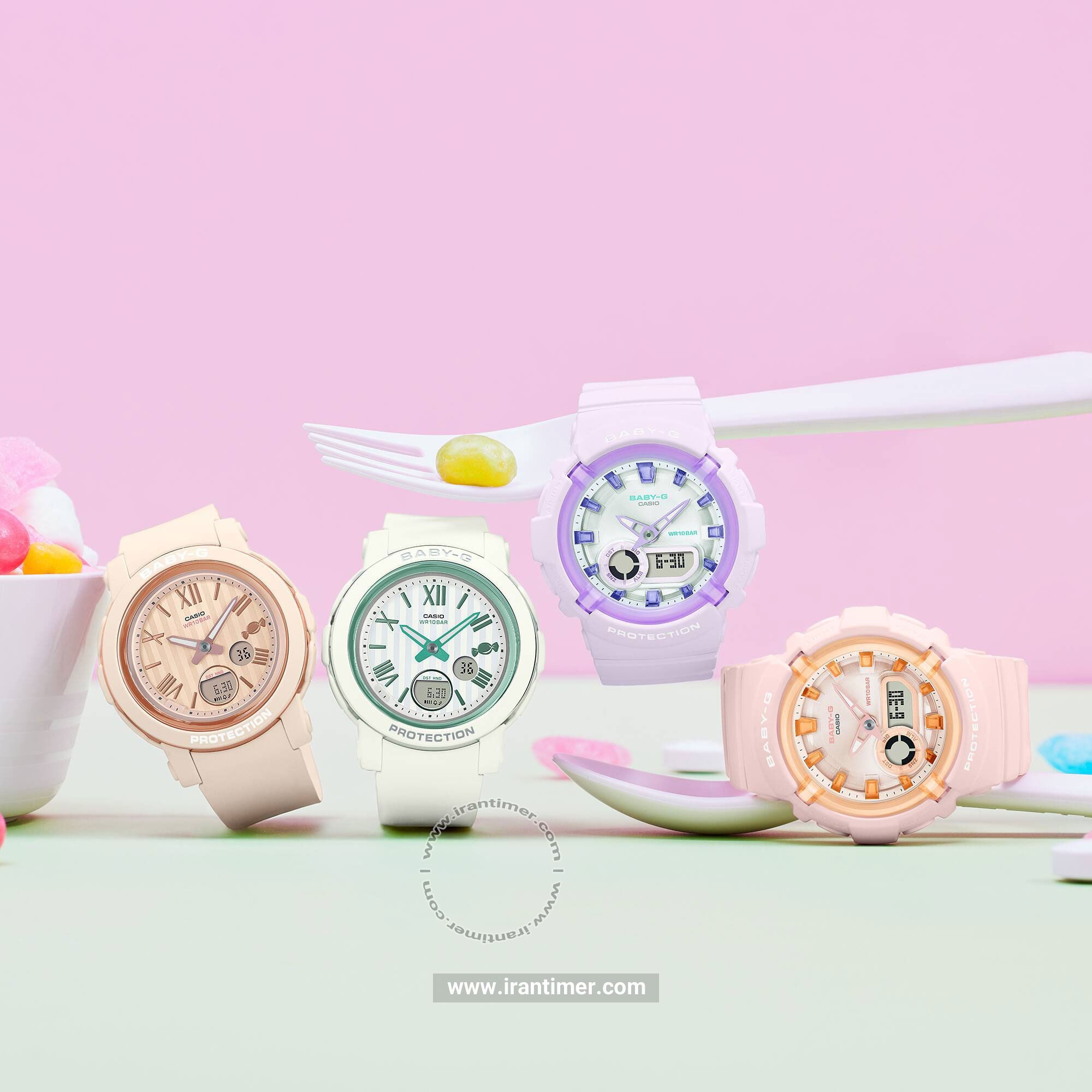 قیمت و خرید ساعت مچی کاسیو (CASIO) بیبی جی مدل BGA-280SW-4ADR اسپرت | اورجینال و اصلی