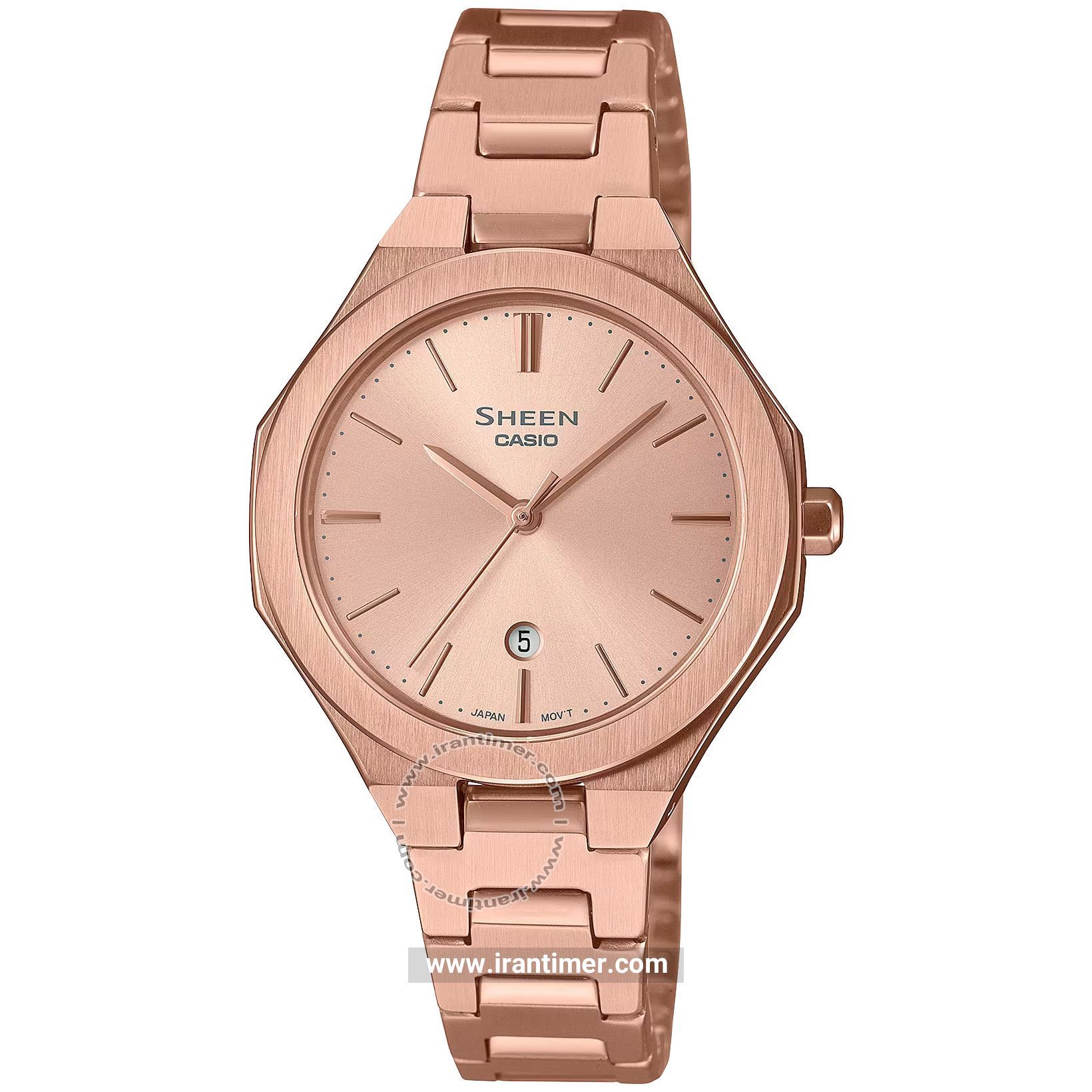 قیمت و خرید ساعت مچی زنانه کاسیو (CASIO) شین مدل SHE-4563PG-4ADR کلاسیک | اورجینال و اصلی