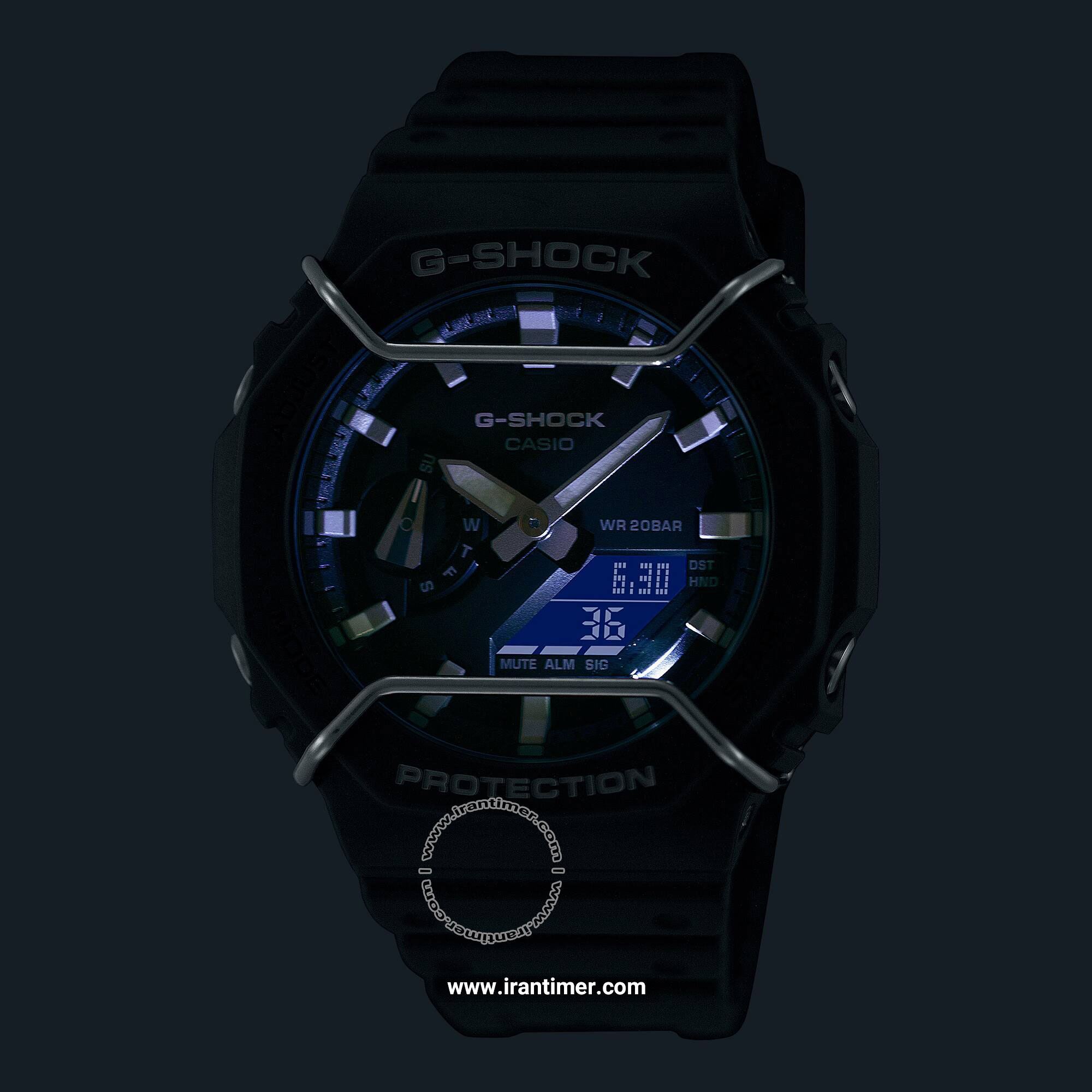 قیمت و خرید ساعت مچی مردانه کاسیو (CASIO) جی شاک مدل GA-2100PTS-8ADR اسپرت | اورجینال و اصلی