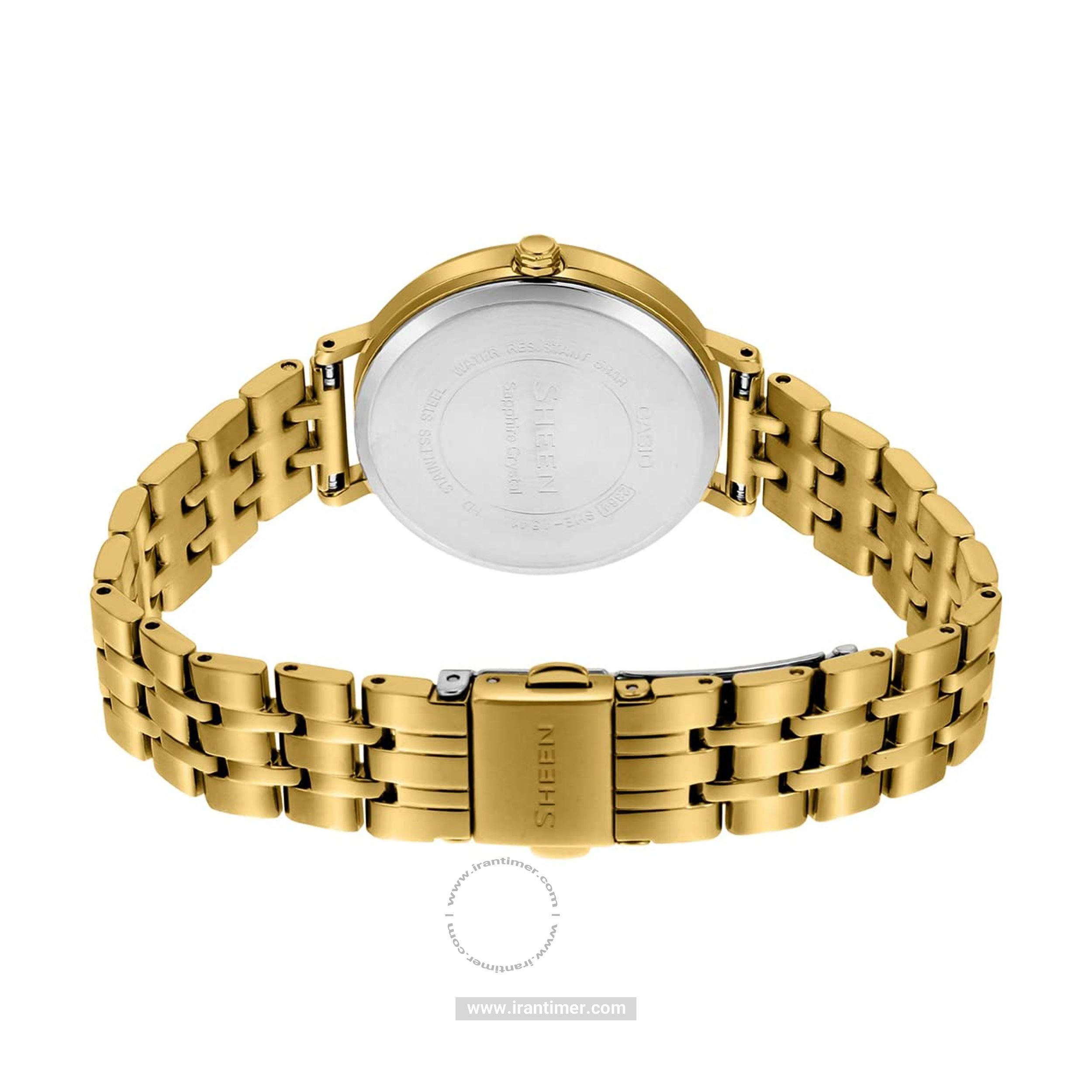 قیمت و خرید ساعت مچی زنانه کاسیو (CASIO) شین مدل SHE-4541G-9AUDF | اورجینال و اصلی