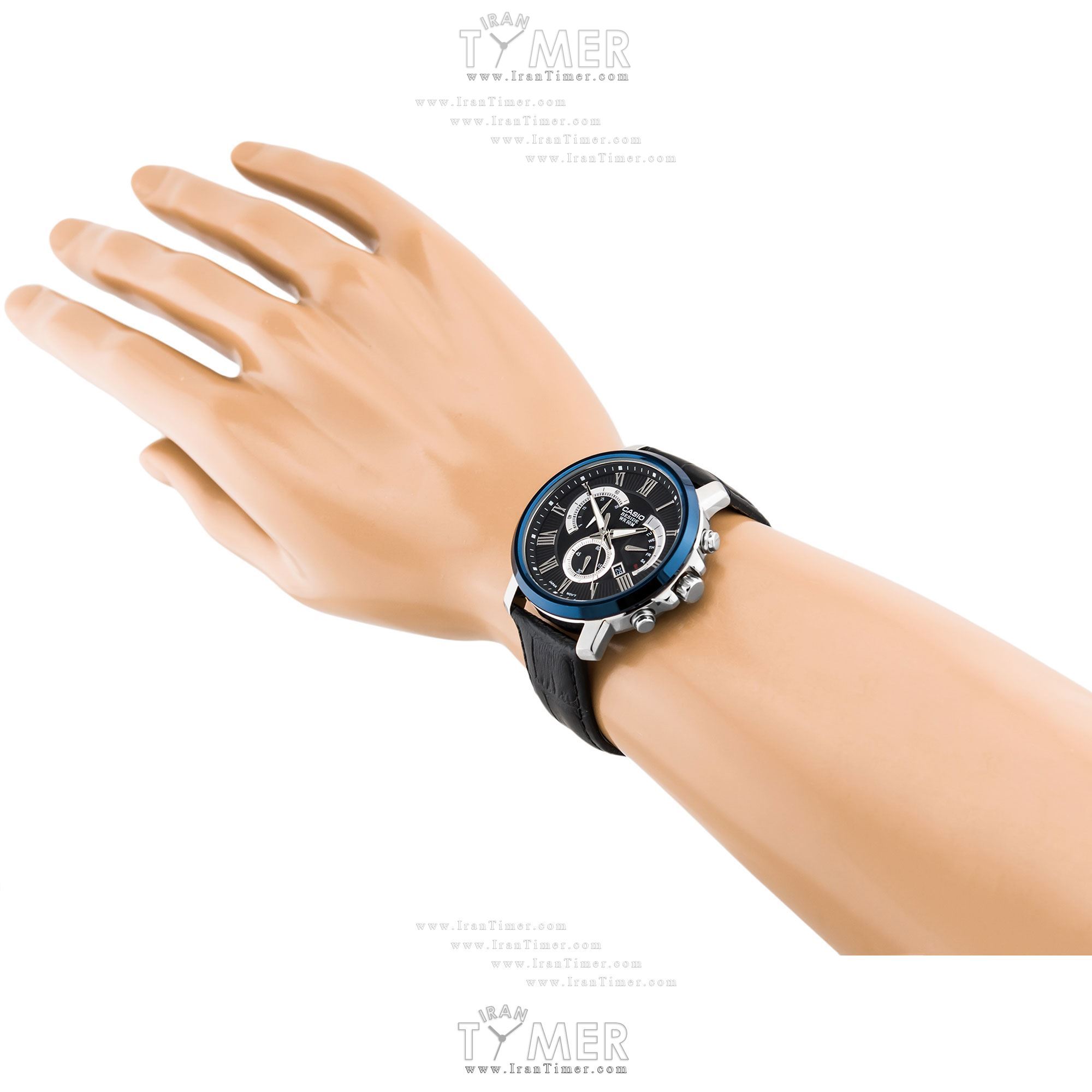 قیمت و خرید ساعت مچی مردانه کاسیو (CASIO) بی ساید مدل BEM-520BUL-1AVDF کلاسیک | اورجینال و اصلی