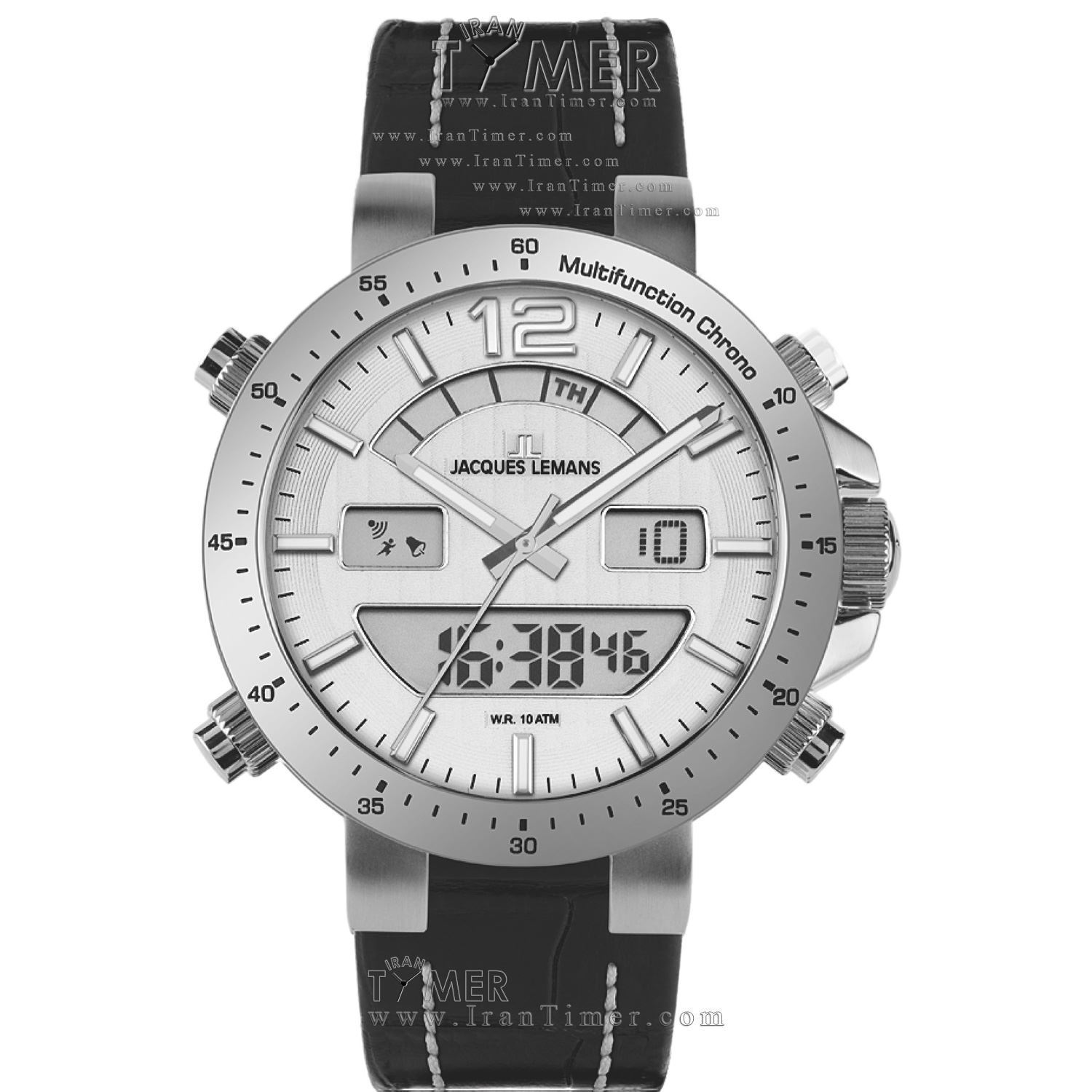 قیمت و خرید ساعت مچی مردانه ژاک لمن(JACQUES LEMANS) مدل 1-1713B اسپرت | اورجینال و اصلی