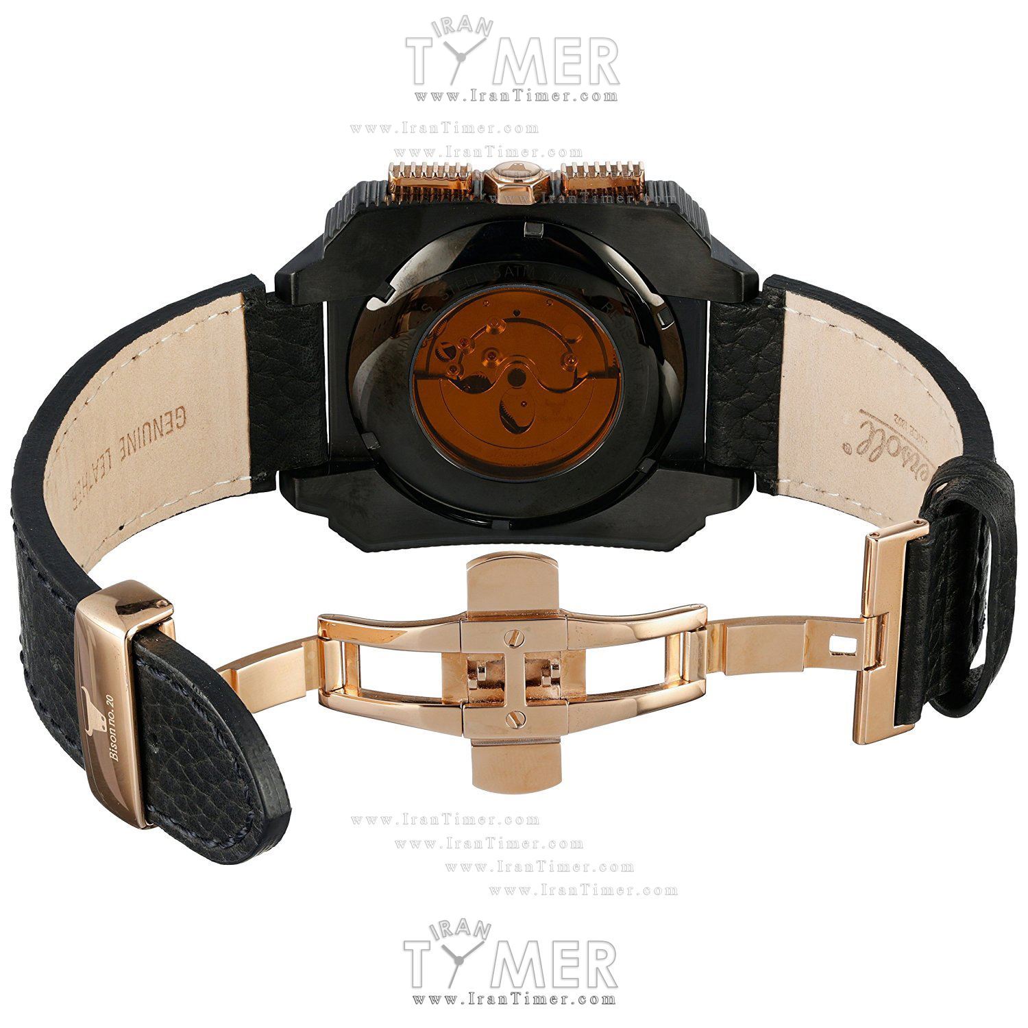 قیمت و خرید ساعت مچی مردانه اینگرسول(INGERSOLL) مدل IN3204BKR اسپرت | اورجینال و اصلی