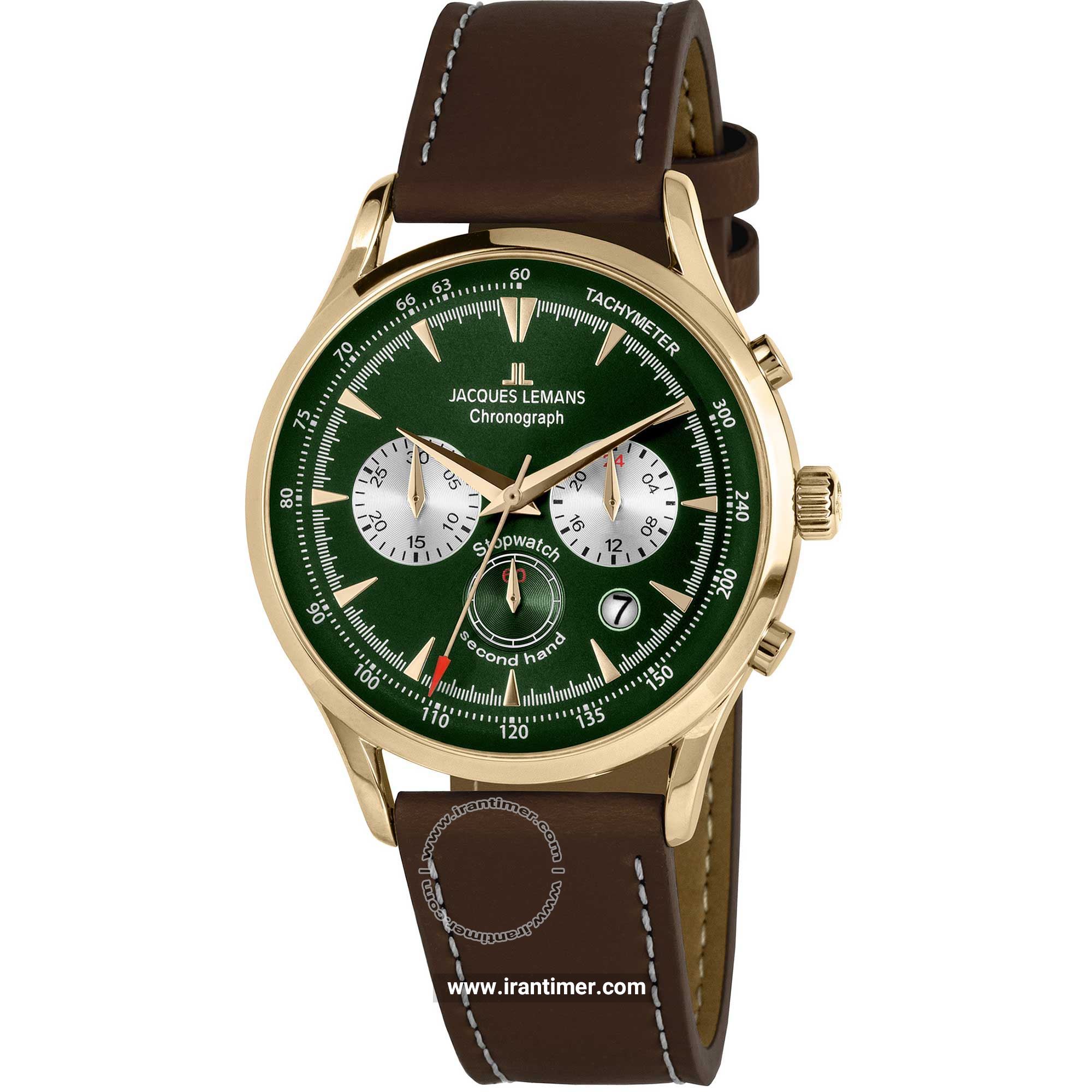 قیمت و خرید ساعت مچی مردانه ژاک لمن(JACQUES LEMANS) مدل 1-2068L کلاسیک | اورجینال و اصلی