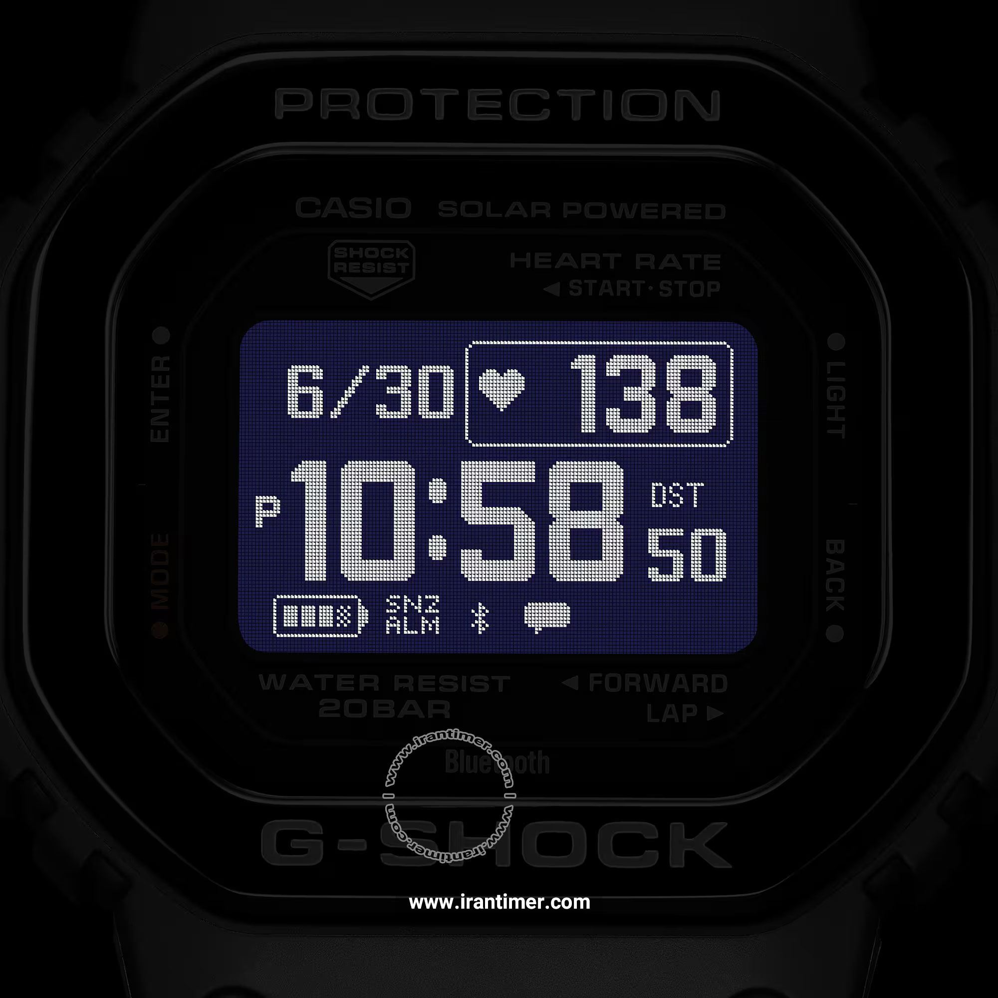 قیمت و خرید ساعت مچی مردانه کاسیو (CASIO) جی شاک مدل DW-H5600MB-1DR اسپرت | اورجینال و اصلی