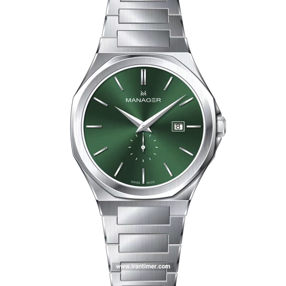 قیمت و خرید ساعت مچی مردانه منیجر(MANAGER) مدل MAN-RP-114-SM کلاسیک | اورجینال و اصلی