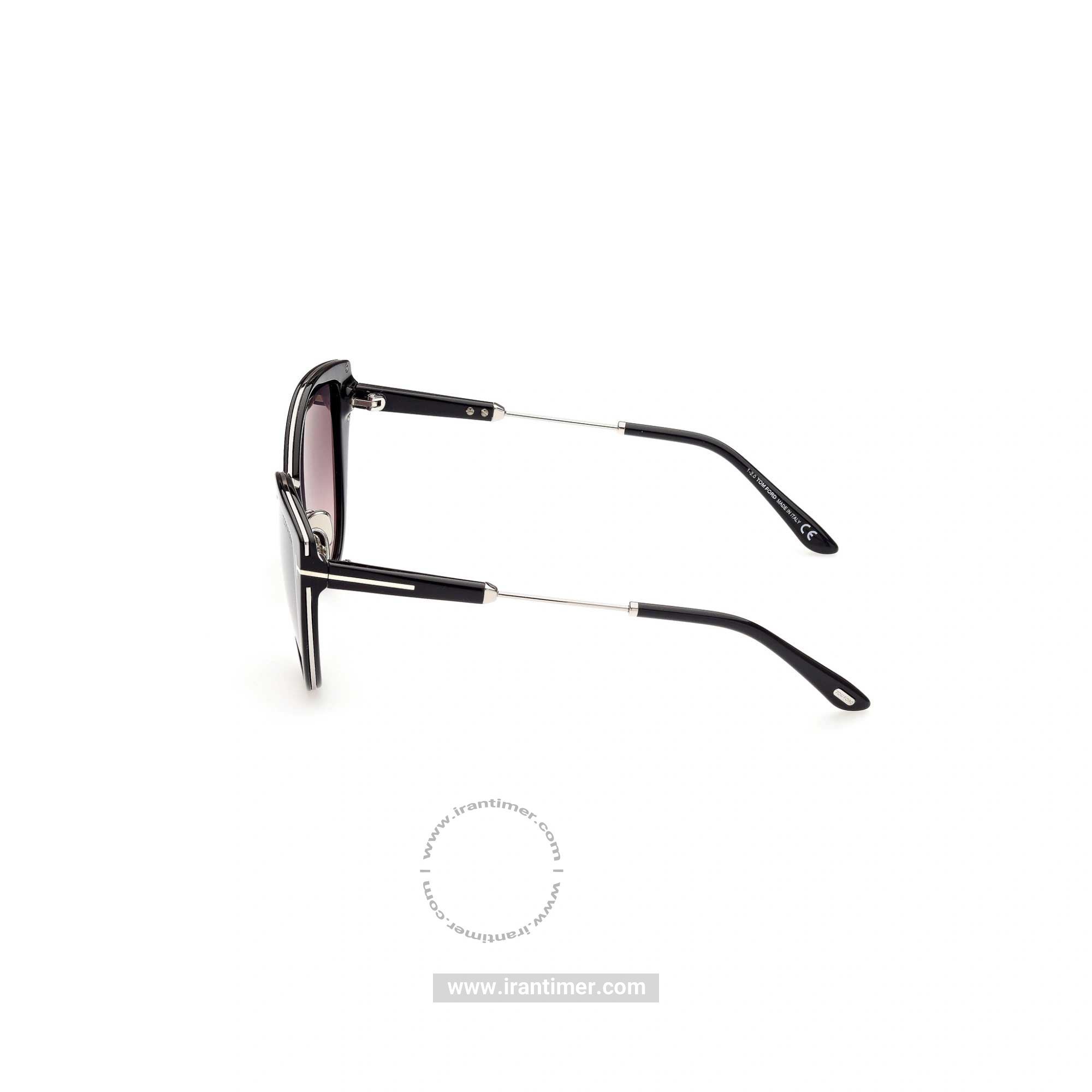 قیمت و خرید عینک آفتابی زنانه کلاسیک (TOM FORD) مدل FT 0868 01B 57 | اورجینال و اصلی