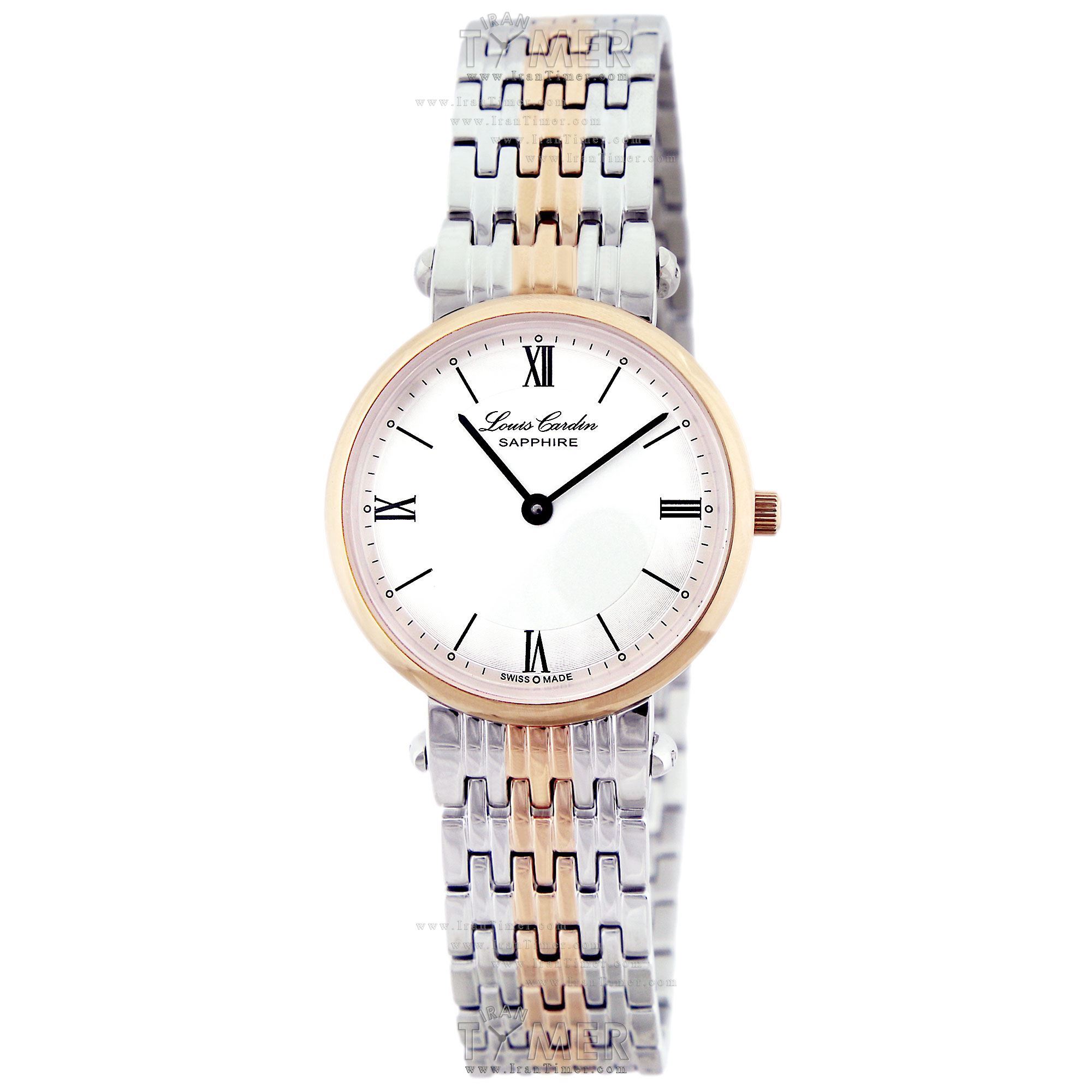 قیمت و خرید ساعت مچی زنانه لوئیس کاردین(LOUIS CARDIN) مدل LC008RG/L کلاسیک | اورجینال و اصلی