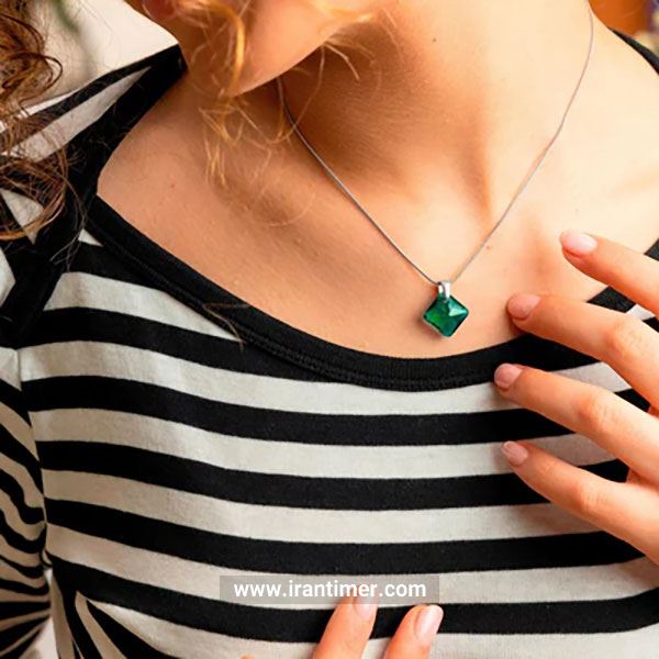 قیمت و خرید گردنبند زنانه جویسا(JOWISSA) مدل JW-JS.0030 فشن (ست لباس) | اورجینال و اصلی