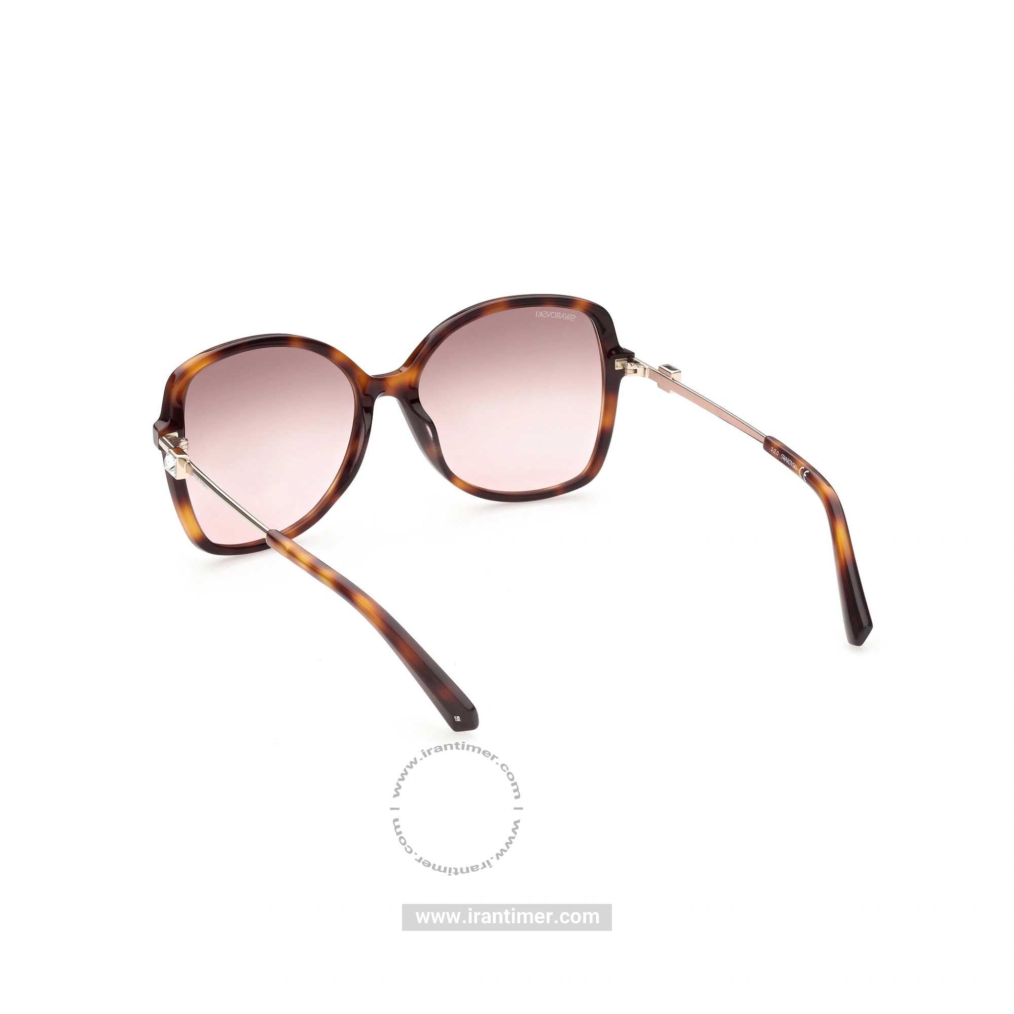 قیمت و خرید عینک آفتابی زنانه کلاسیک (SWAROVSKI) مدل SK 0329 52F 57 | اورجینال و اصلی