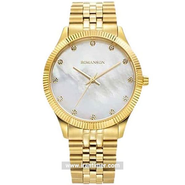 قیمت و خرید ساعت مچی زنانه رومانسون(ROMANSON) مدل RM4BF511LLGGM51C-W کلاسیک | اورجینال و اصلی