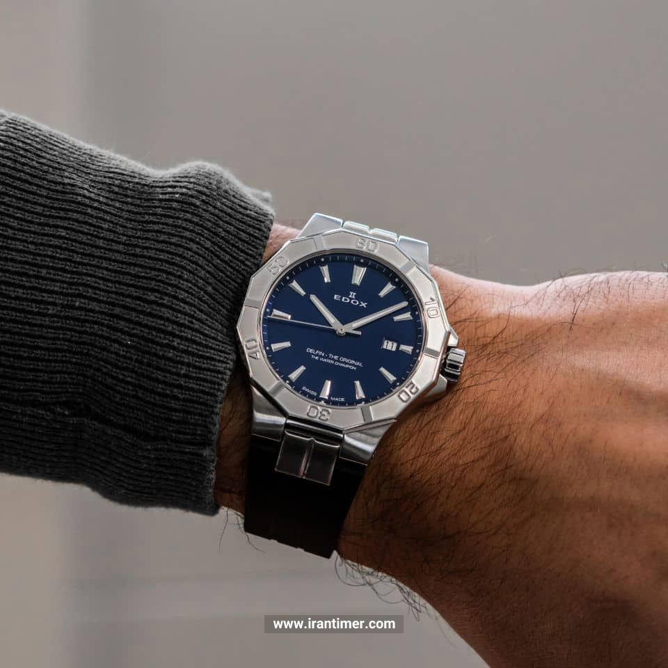 قیمت و خرید ساعت مچی مردانه ادُکس(EDOX) مدل 530213CABUIN اسپرت | اورجینال و اصلی