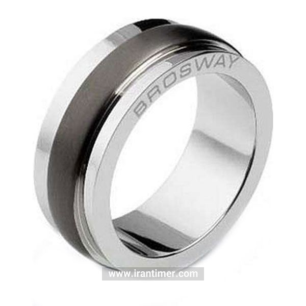 قیمت و خرید حلقه (انگشتر) مردانه برازوی(BROSWAY) مدل BGA13D کلاسیک | اورجینال و اصلی