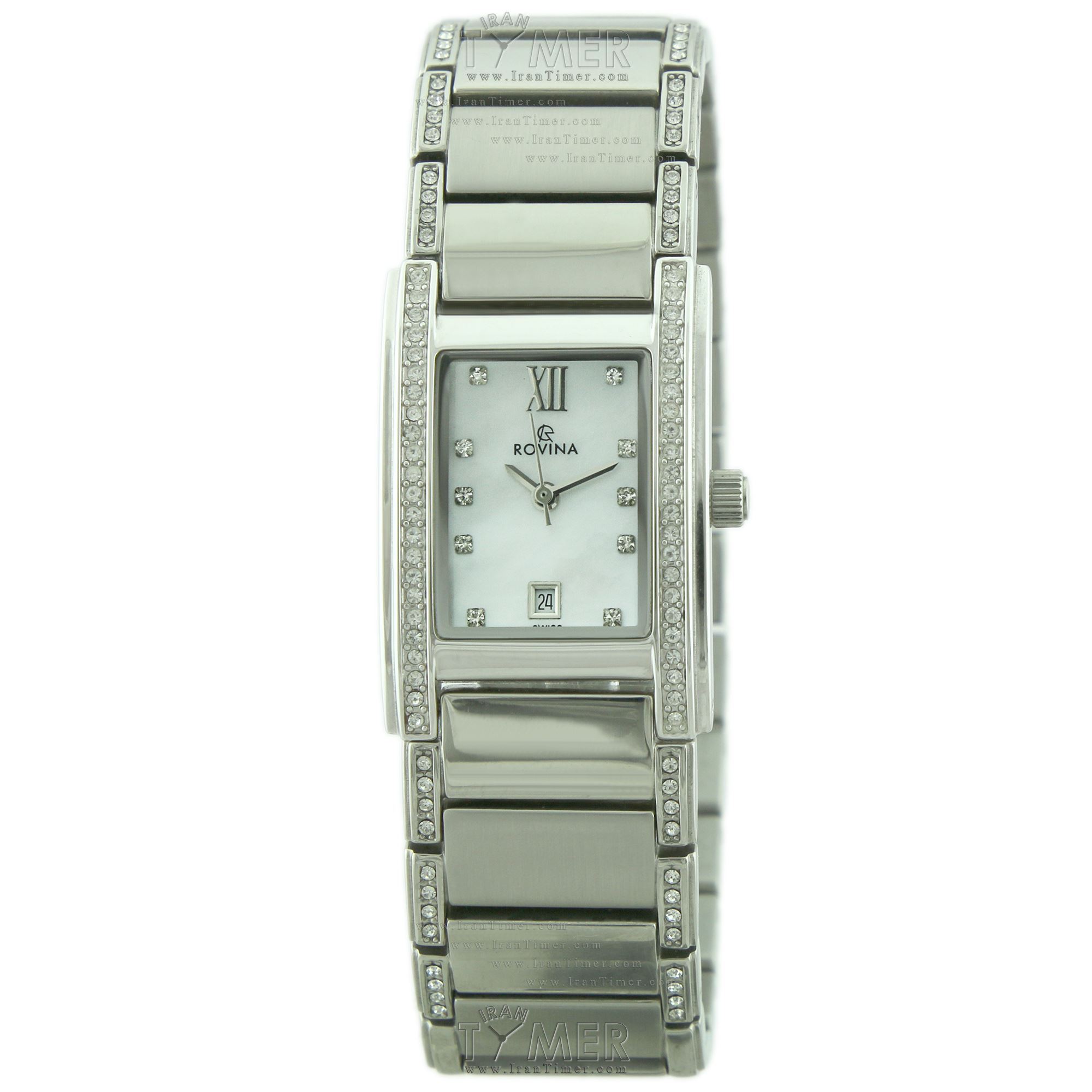 قیمت و خرید ساعت مچی زنانه رُوینا(ROVINA) مدل 51154L1BW کلاسیک | اورجینال و اصلی
