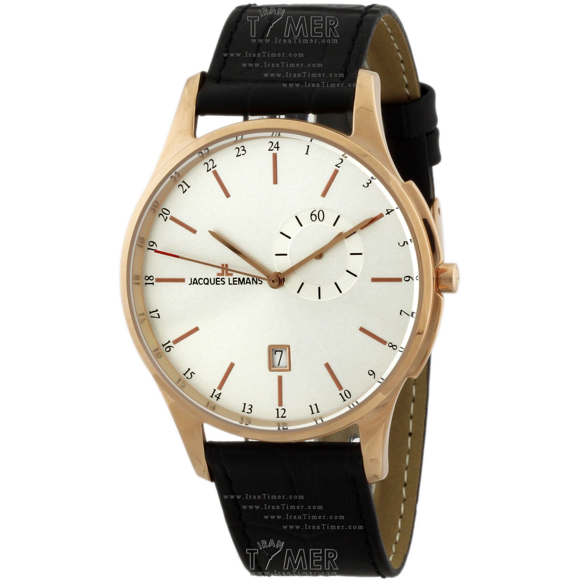 قیمت و خرید ساعت مچی مردانه ژاک لمن(JACQUES LEMANS) مدل 1-1744D کلاسیک | اورجینال و اصلی