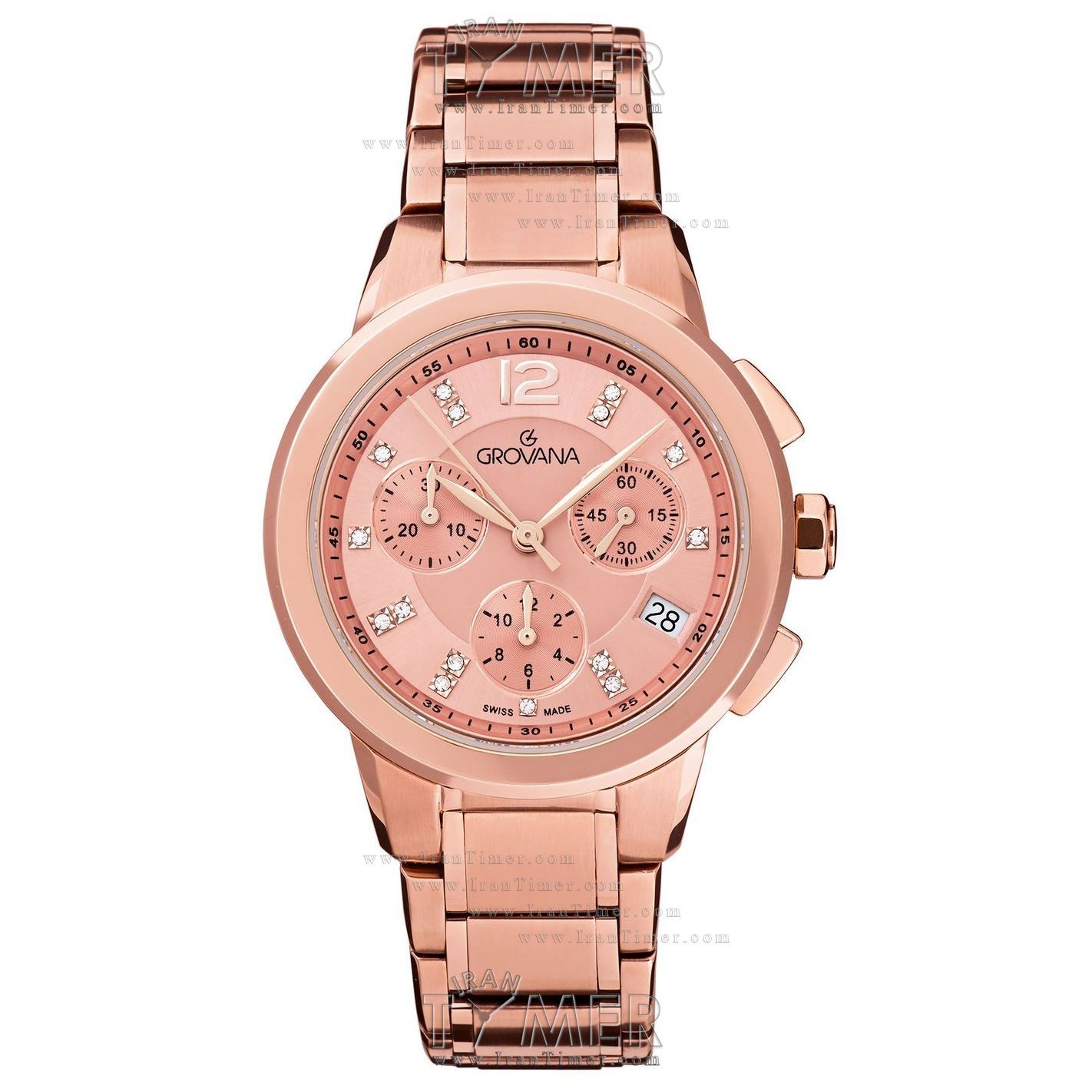 قیمت و خرید ساعت مچی زنانه گرووانا(GROVANA) مدل 5094-9266 کلاسیک | اورجینال و اصلی