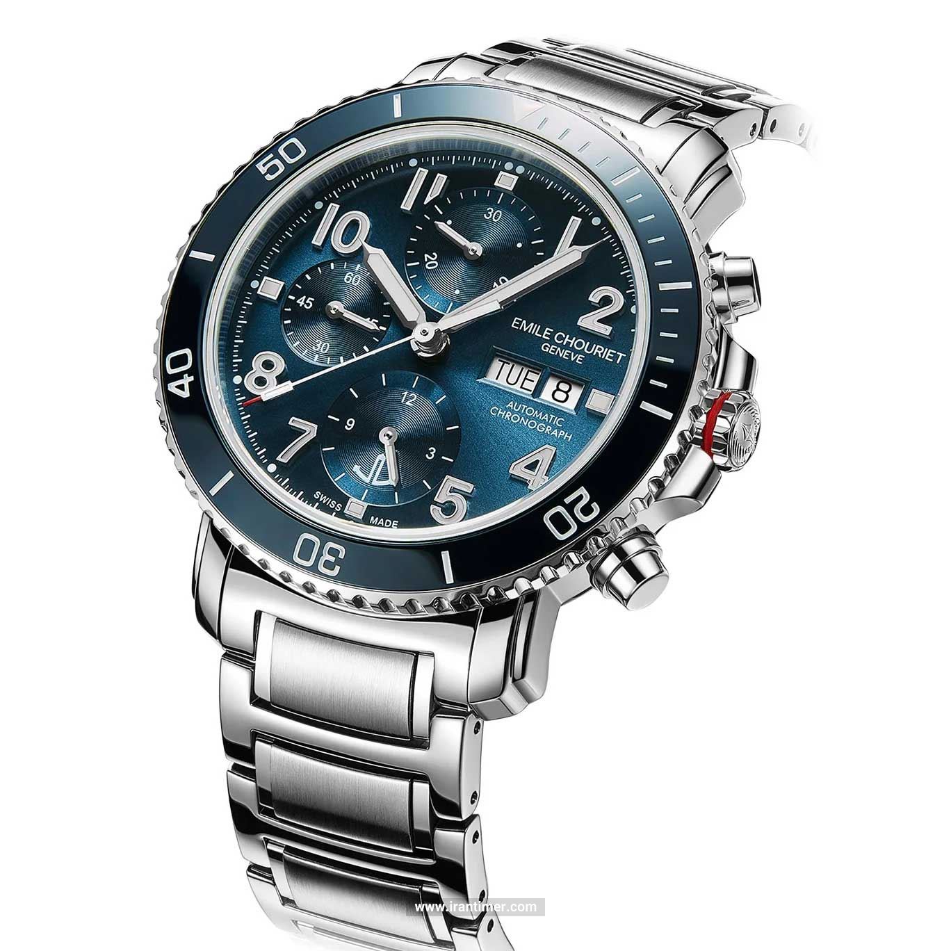 قیمت و خرید ساعت مچی مردانه امیل شوریه(EMILE CHOURIET) مدل 22.1169.G.6.AW.99.6 کلاسیک | اورجینال و اصلی