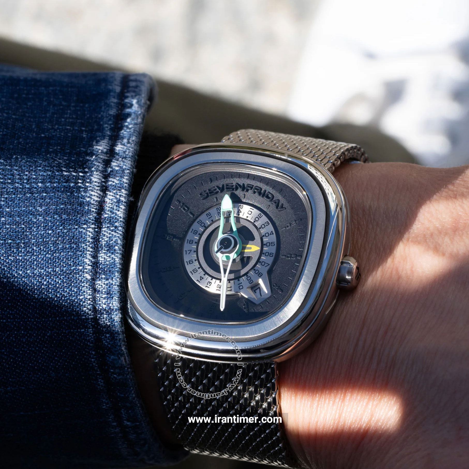 قیمت و خرید ساعت مچی مردانه سون فرایدی(SEVEN FRIDAY) مدل SF-PG1/01M کلاسیک | اورجینال و اصلی