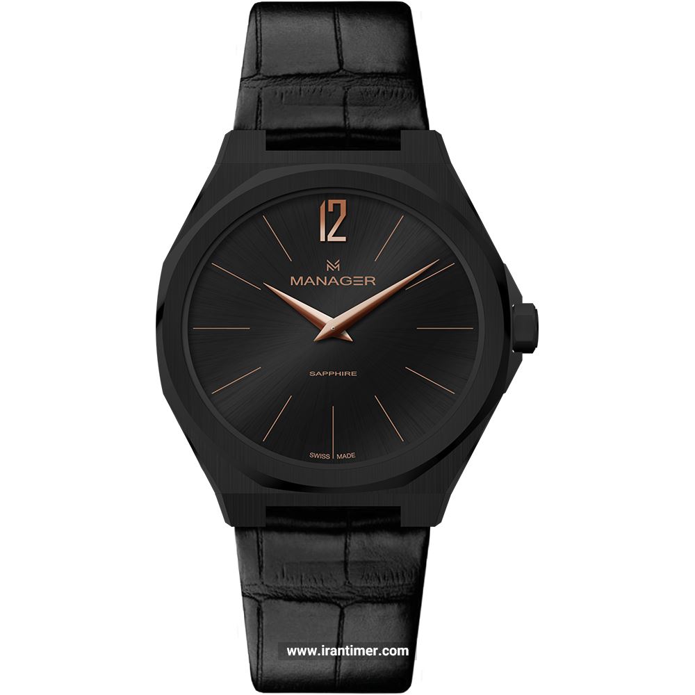 قیمت و خرید ساعت مچی مردانه منیجر(MANAGER) مدل MAN-RF-09-NL کلاسیک | اورجینال و اصلی
