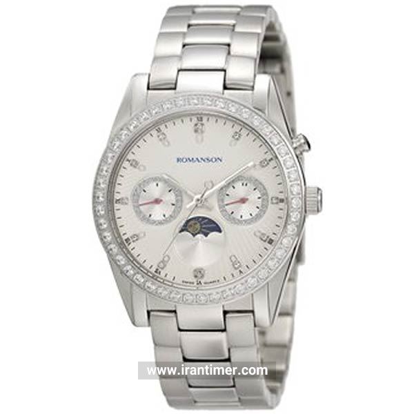 قیمت و خرید ساعت مچی زنانه رومانسون(ROMANSON) مدل RM4210QL1WA12W-W کلاسیک | اورجینال و اصلی