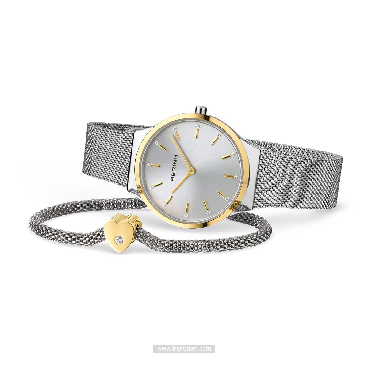 قیمت و خرید ساعت مچی زنانه برینگ(BERING) مدل B12131-014-GWP کلاسیک | اورجینال و اصلی