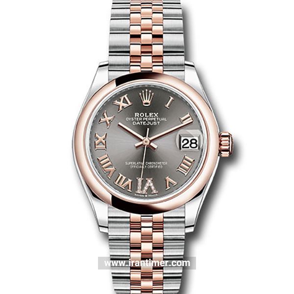 قیمت و خرید ساعت مچی زنانه رولکس(Rolex) مدل 278241 DKRHDR6J GRAY کلاسیک | اورجینال و اصلی