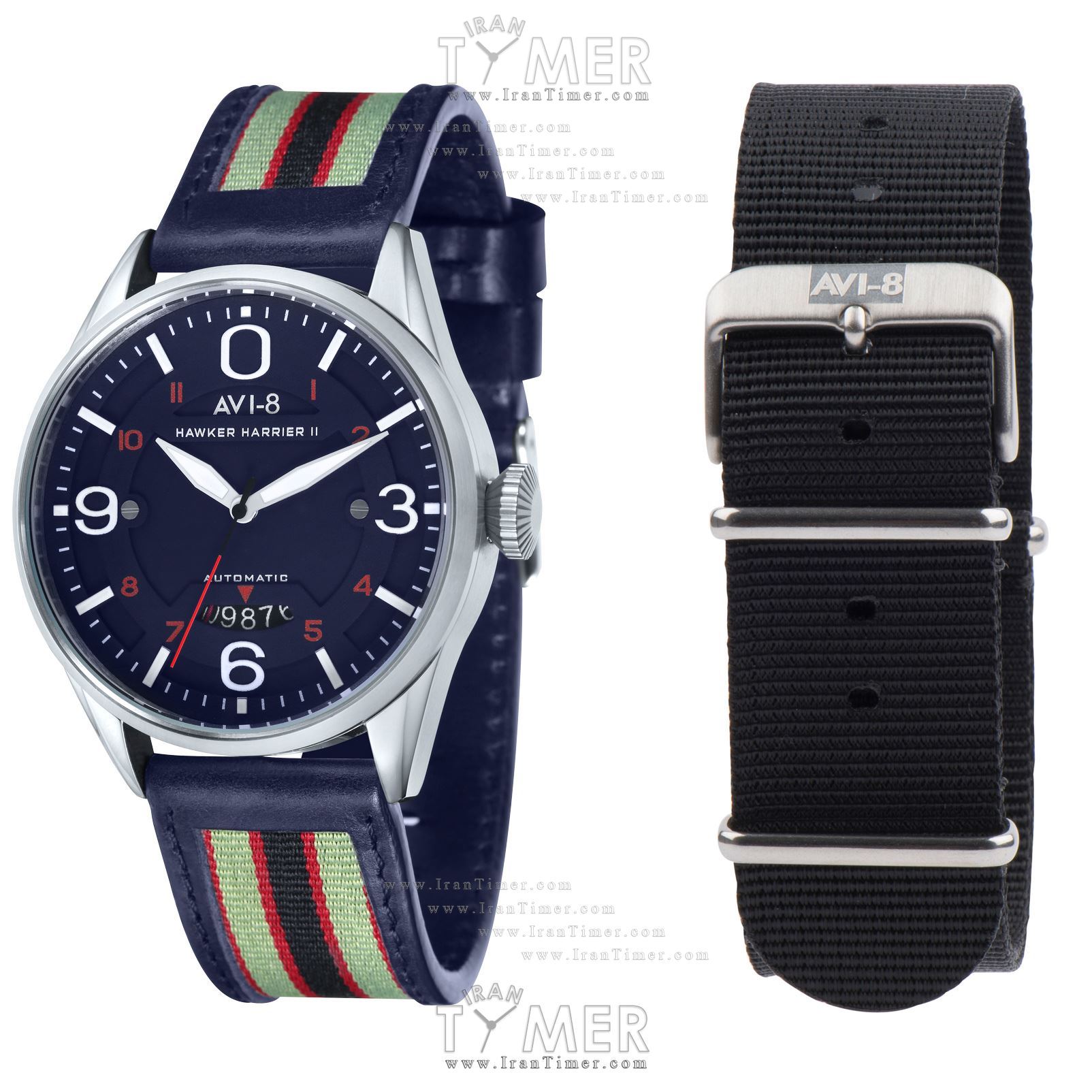 قیمت و خرید ساعت مچی مردانه ای وی ایت(AVI-8) مدل AV-4040-03 کلاسیک | اورجینال و اصلی