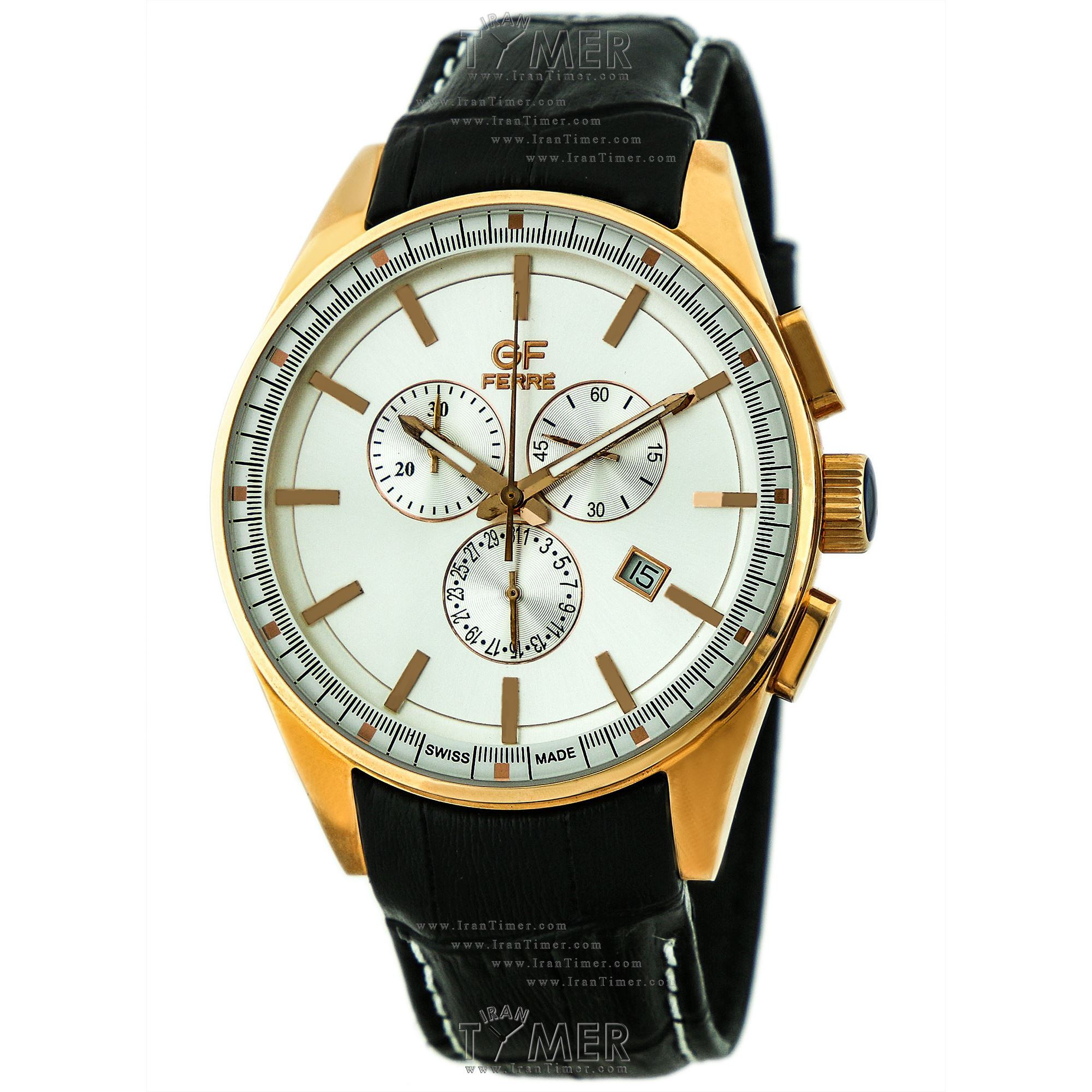 قیمت و خرید ساعت مچی مردانه جی اف فره(GF FERRE) مدل GF.RG74321.1.2 کلاسیک | اورجینال و اصلی
