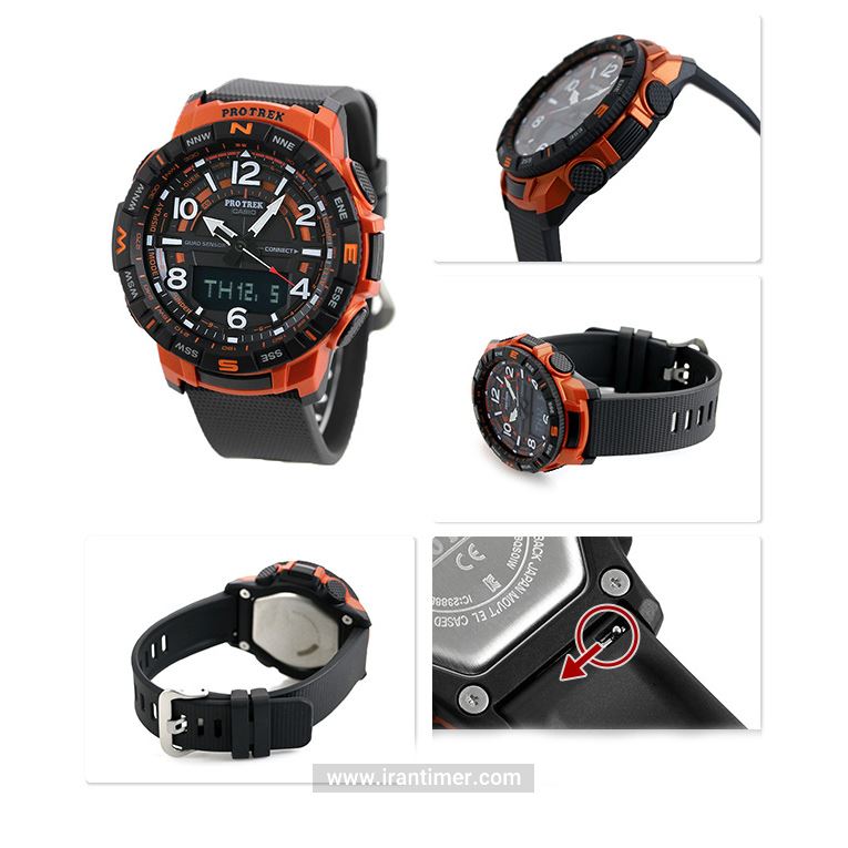 قیمت و خرید ساعت مچی مردانه کاسیو (CASIO) پروترک مدل PRT-B50-4DR اسپرت | اورجینال و اصلی