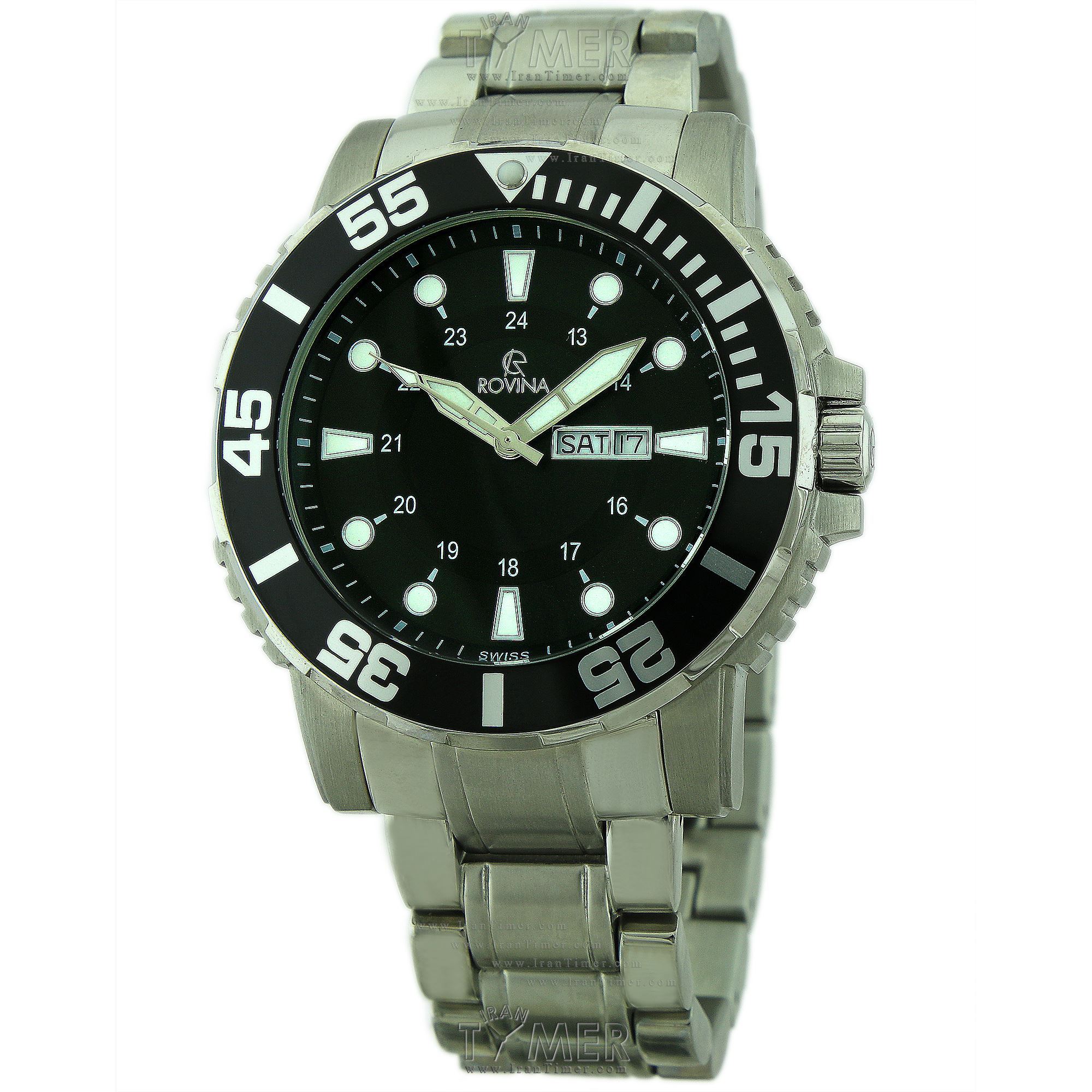 قیمت و خرید ساعت مچی مردانه رُوینا(ROVINA) مدل 73103G1BB کلاسیک | اورجینال و اصلی