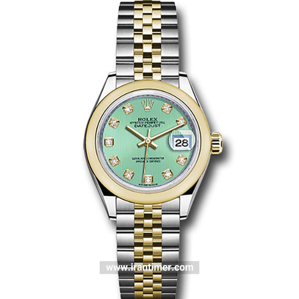 قیمت و خرید ساعت مچی زنانه رولکس(Rolex) مدل 279163 mgdj Green کلاسیک | اورجینال و اصلی